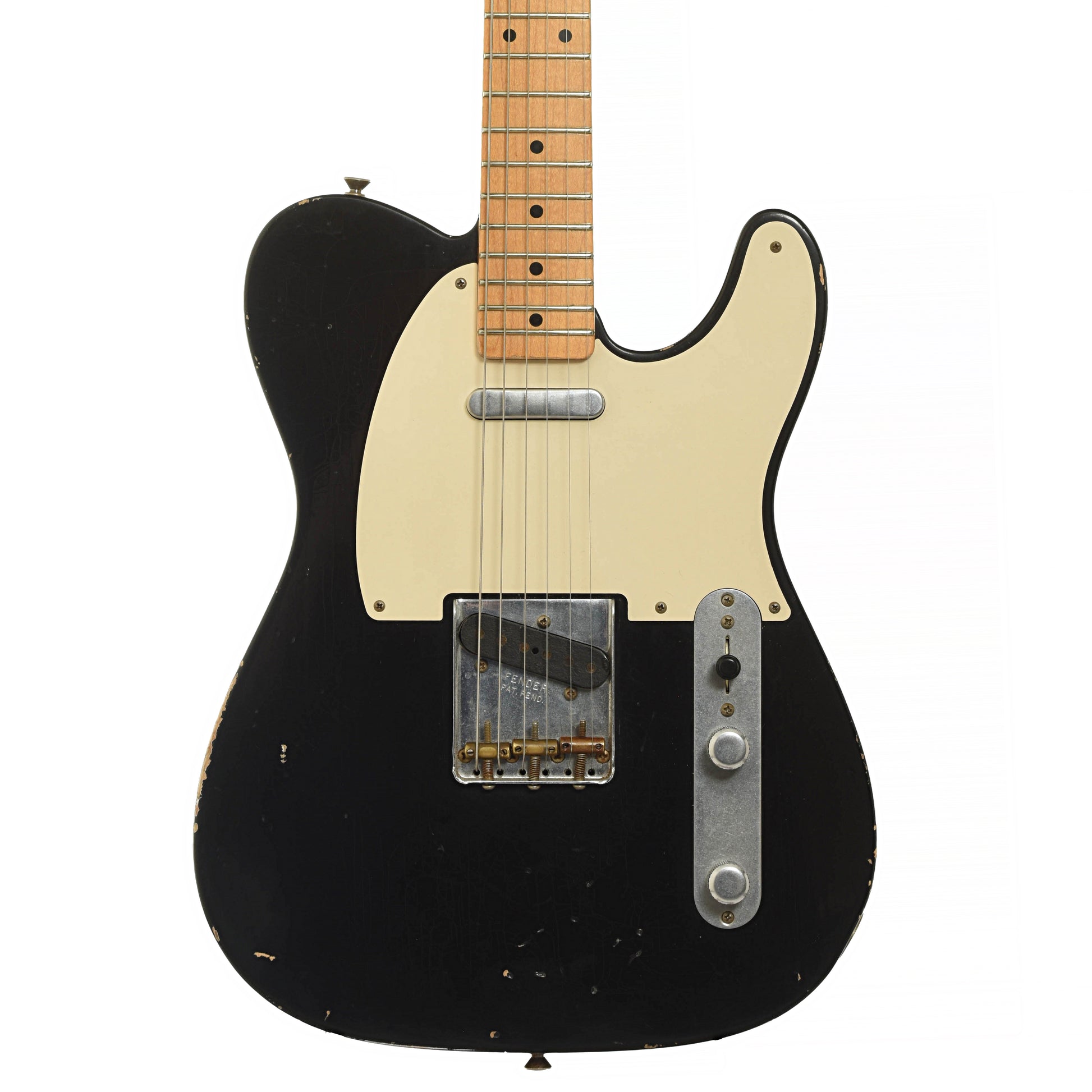 Front of Fender Custom Shop 1955 Relic Telecaster Reissue Electric Guitar (2006)