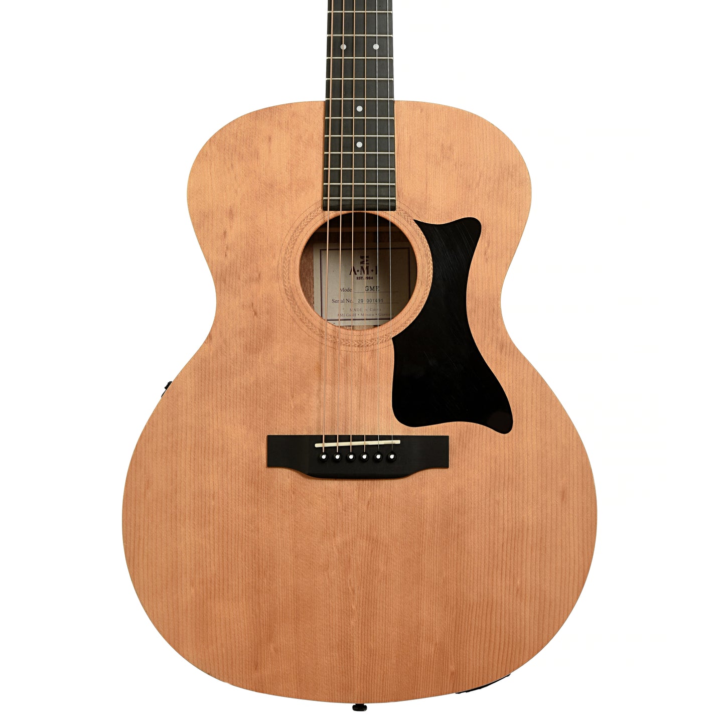 Front of AMI Model GME 000-Size Acoustic Guitar