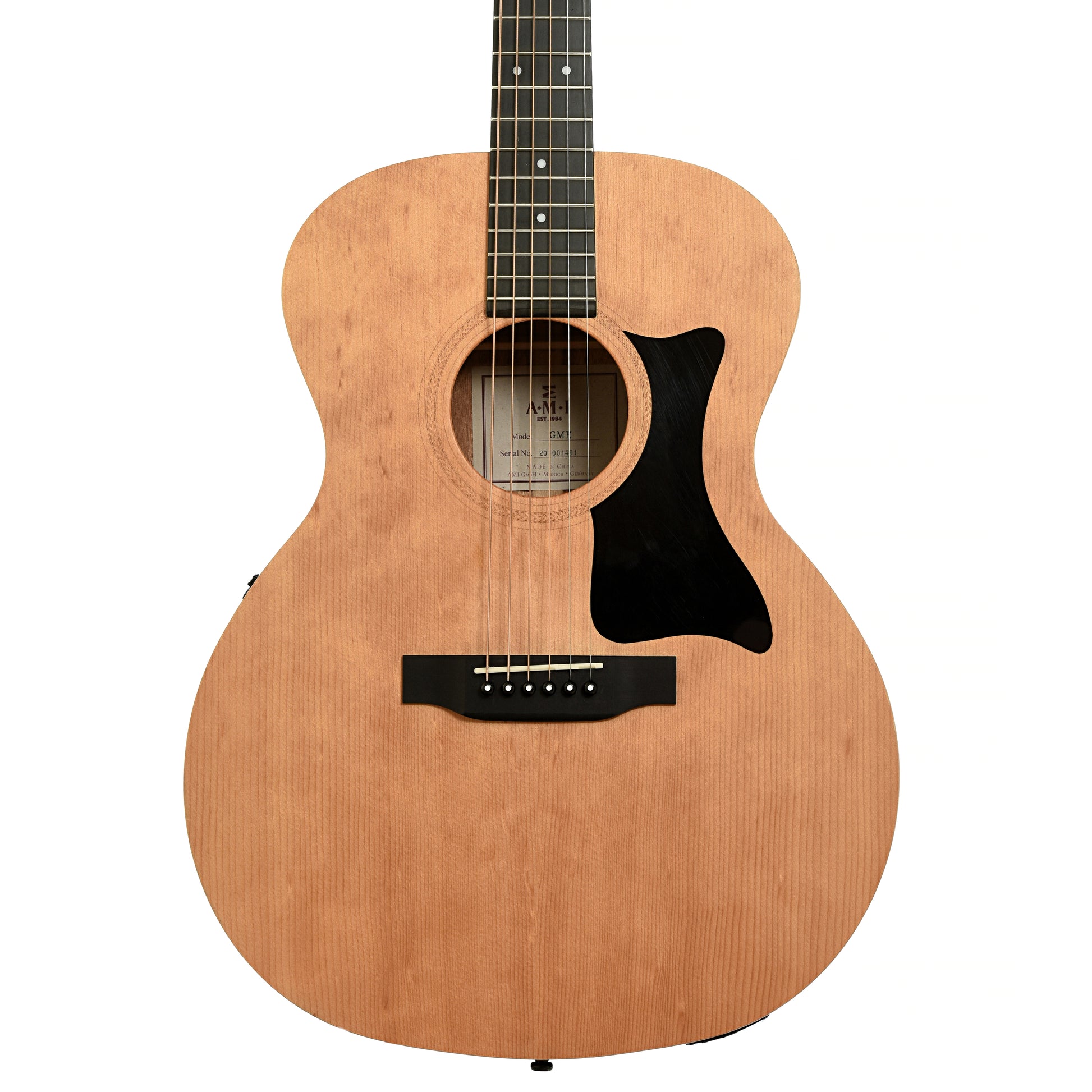 Front of AMI Model GME 000-Size Acoustic Guitar