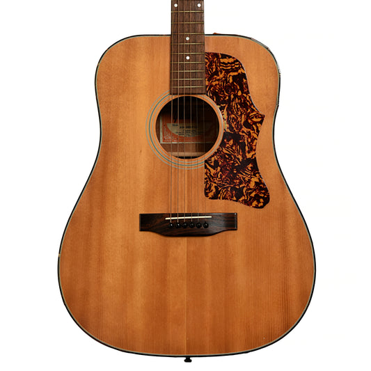Front of Gibson J-50 Deluxe Acoustic Guitar