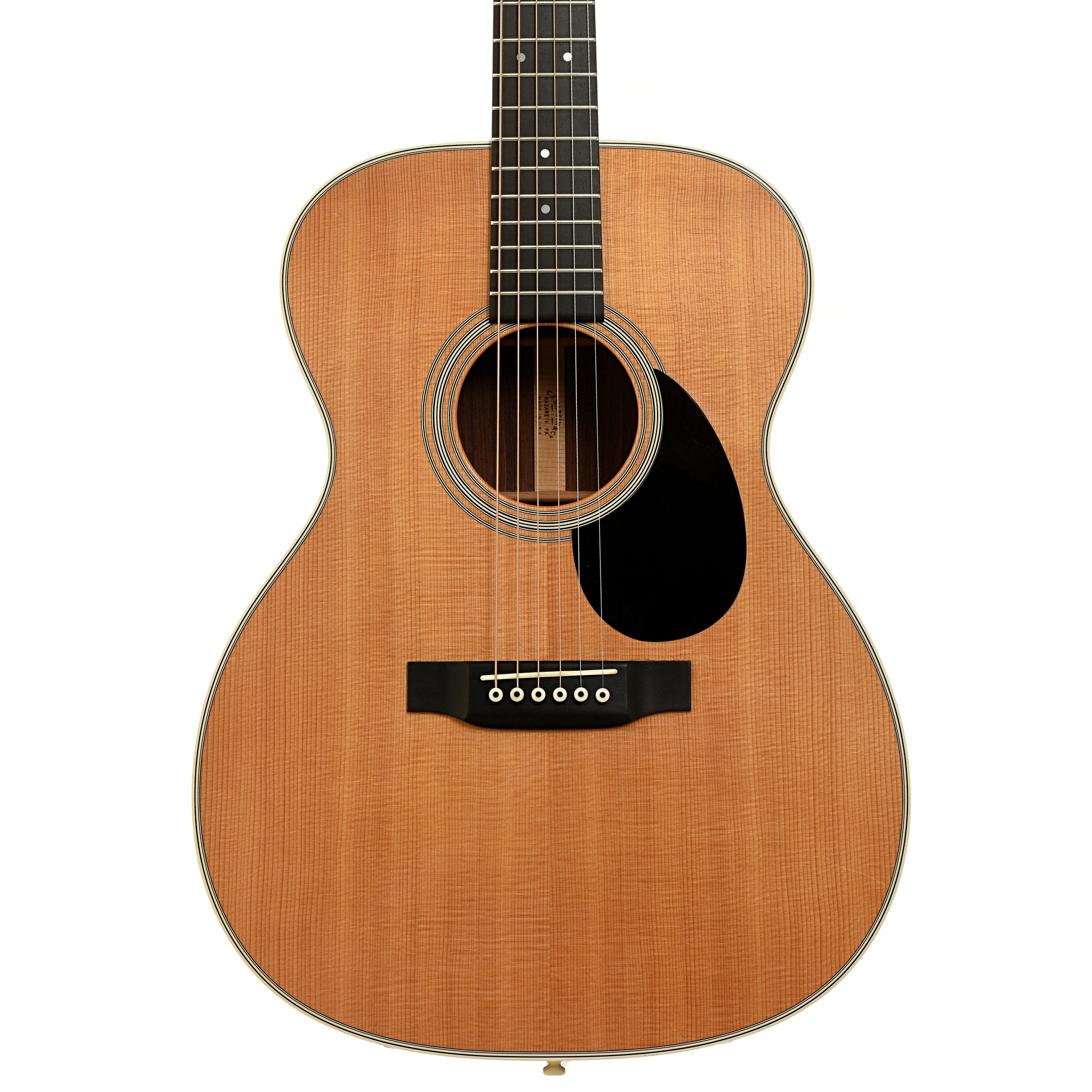Front of Martin Custom OM-28 Acoustic Guitar