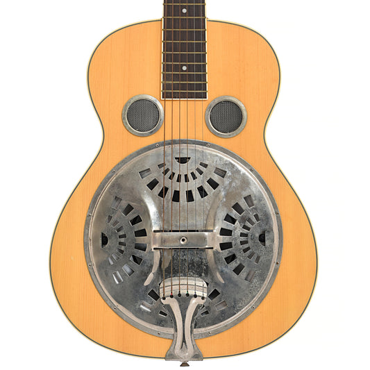 Front of Regal RD-45S Squareneck Resonator Guitar (1990's)