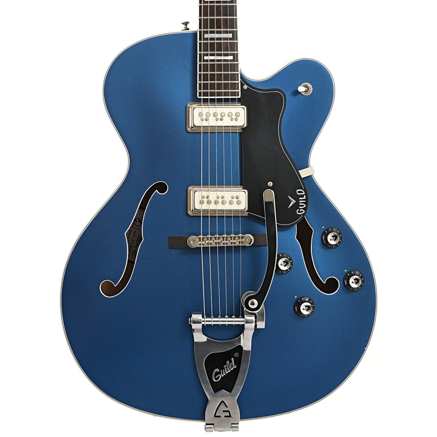 Front of Guild X-175 Manhattan Special Hollow Body