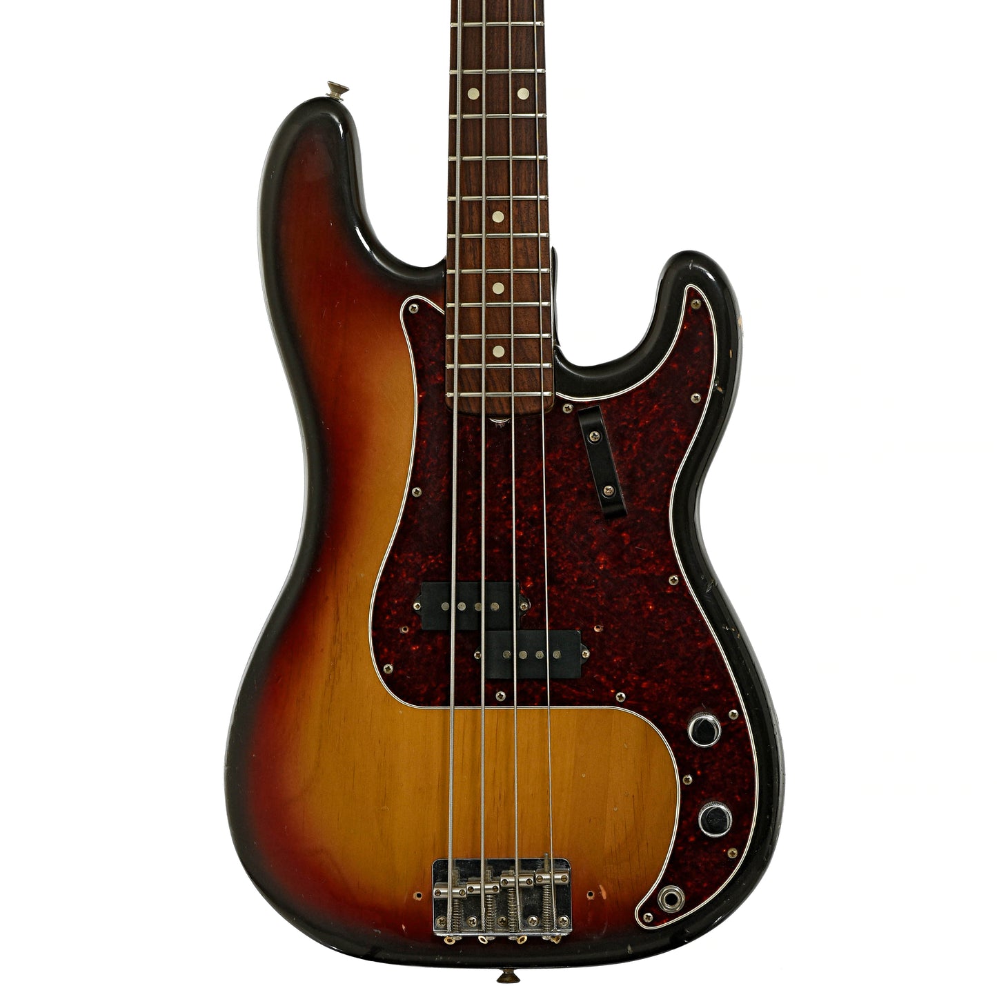 Front of Fender Precision 4-String Electric Bass