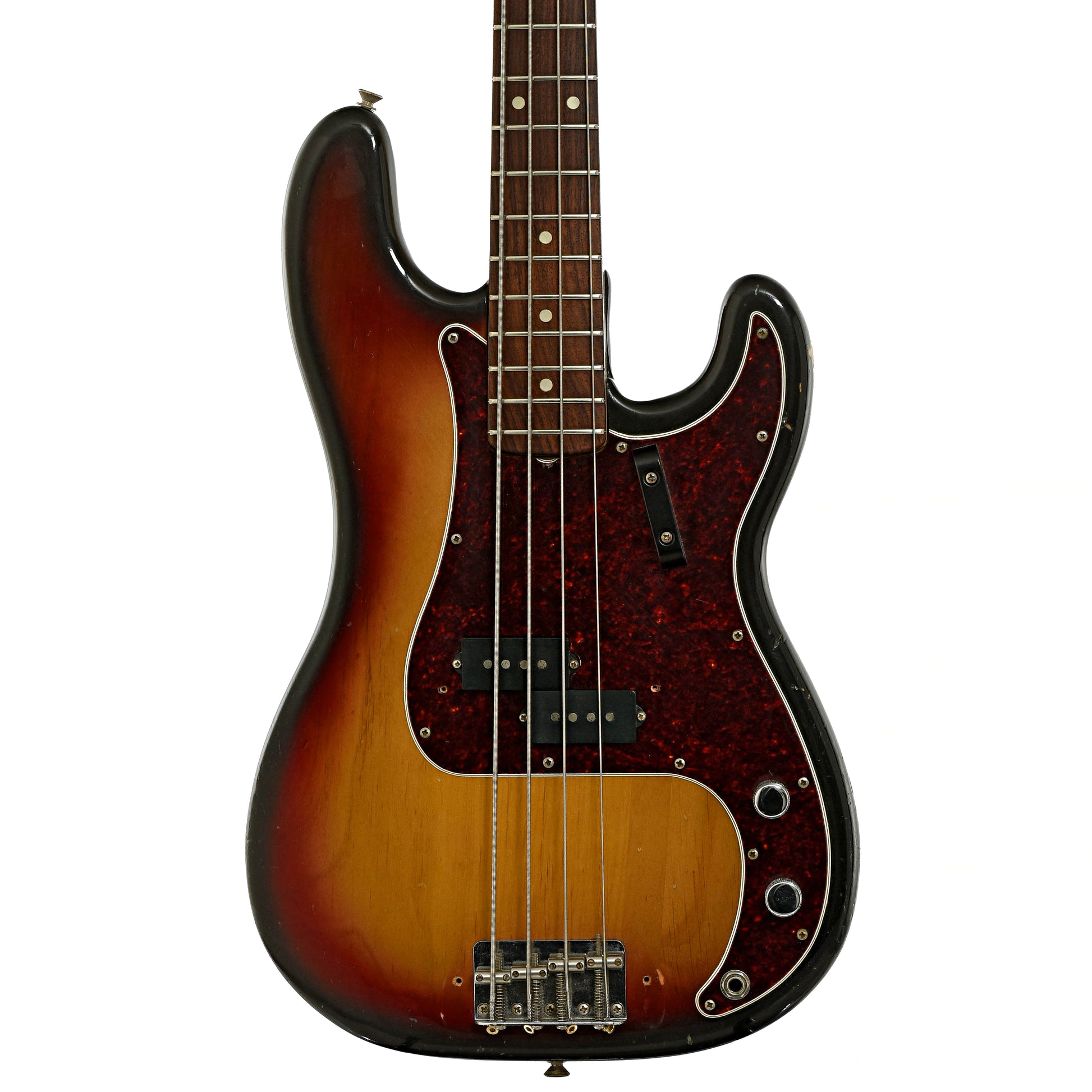 Front of Fender Precision 4-String Electric Bass