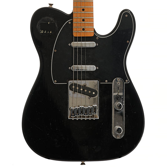 Front of Fender Deluxe Blackout Telecaster