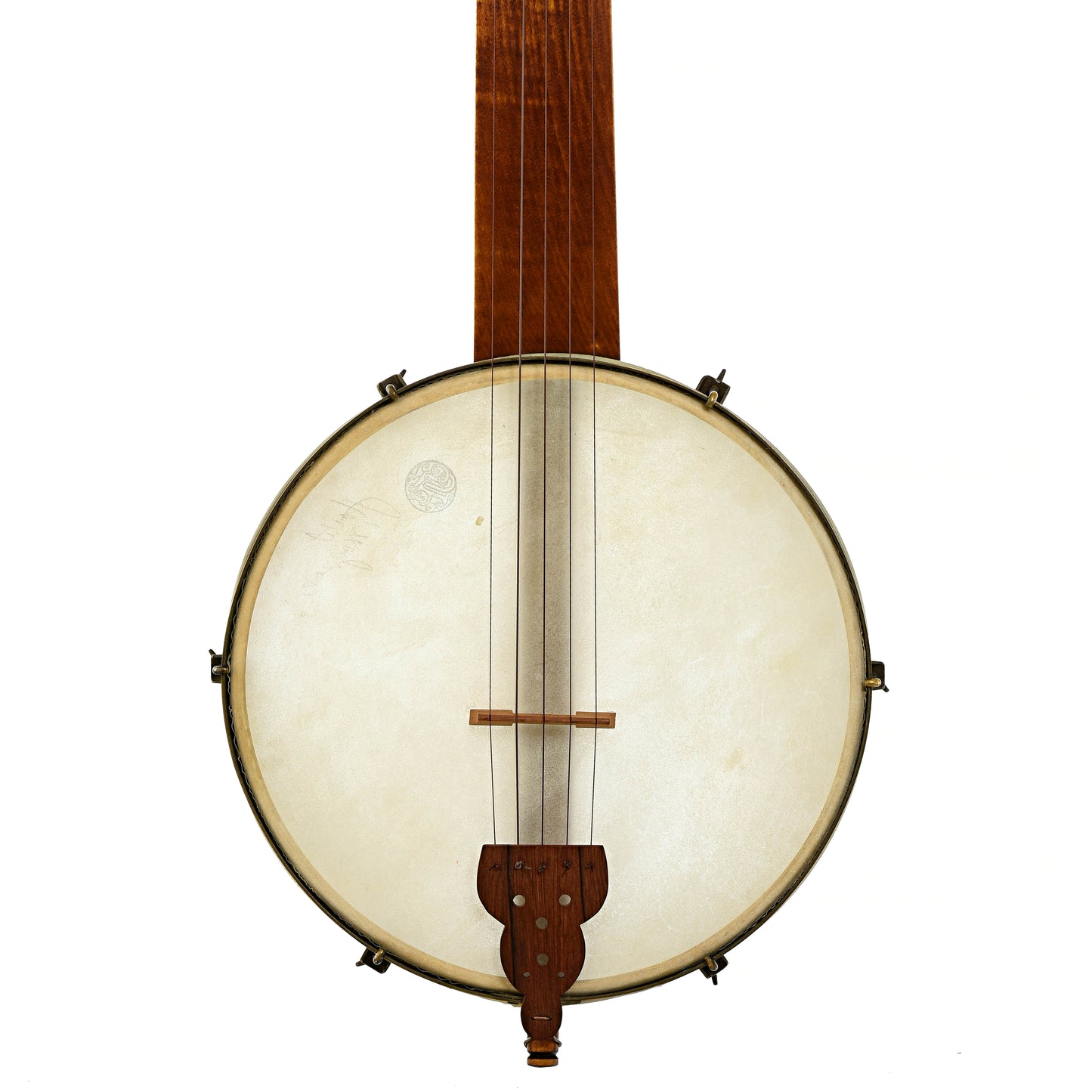 Front of J.J. Hartel Joel W. Sweeney Minstrel Banjo