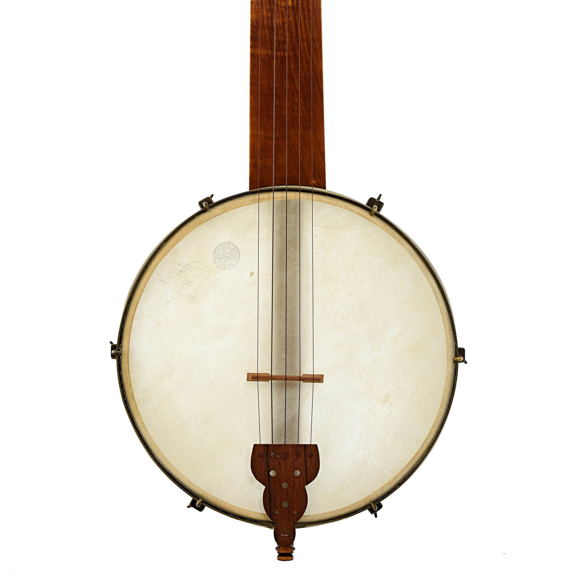 Front of J.J. Hartel Joel W. Sweeney Minstrel Banjo