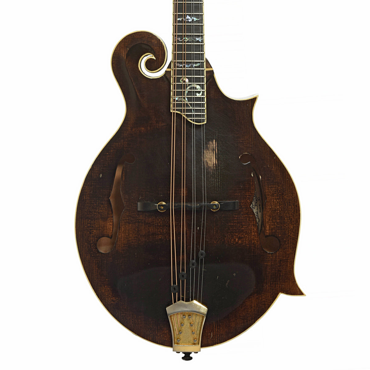 Front of Hook F-Style Mandolin 
