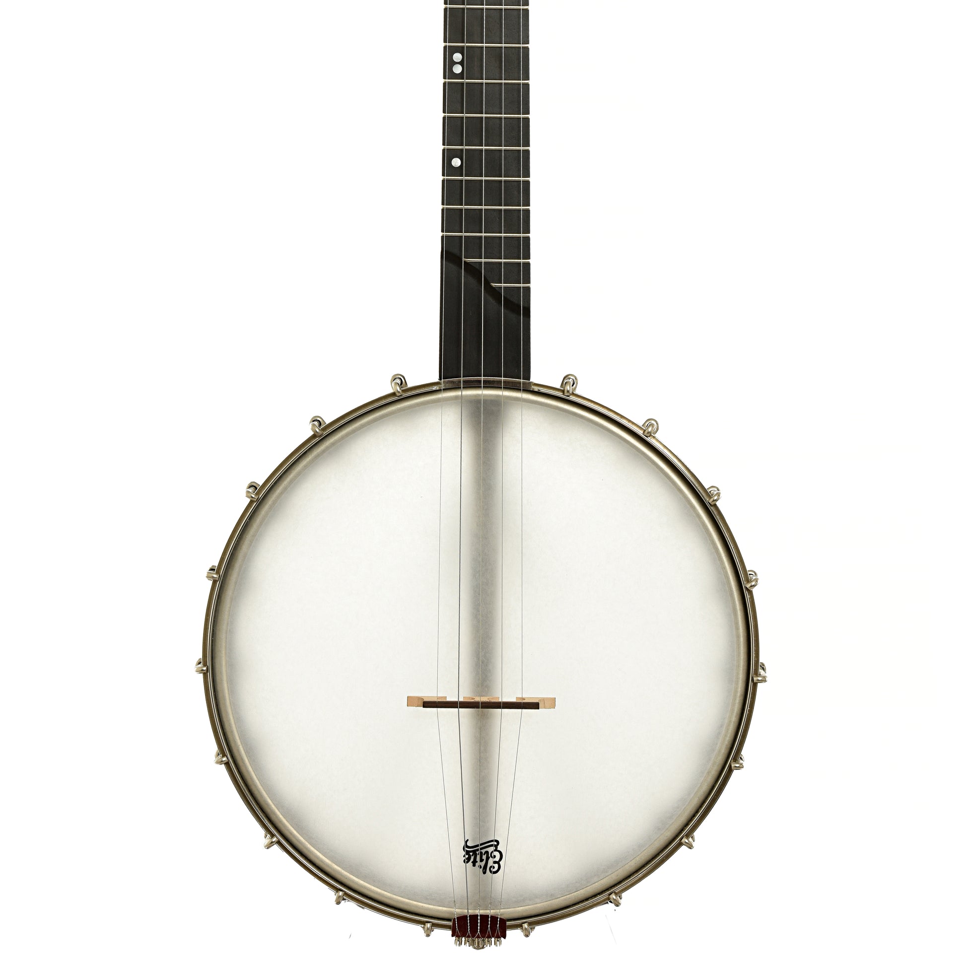 Front of Chuck Lee Lone Star Custom Open Back Banjo