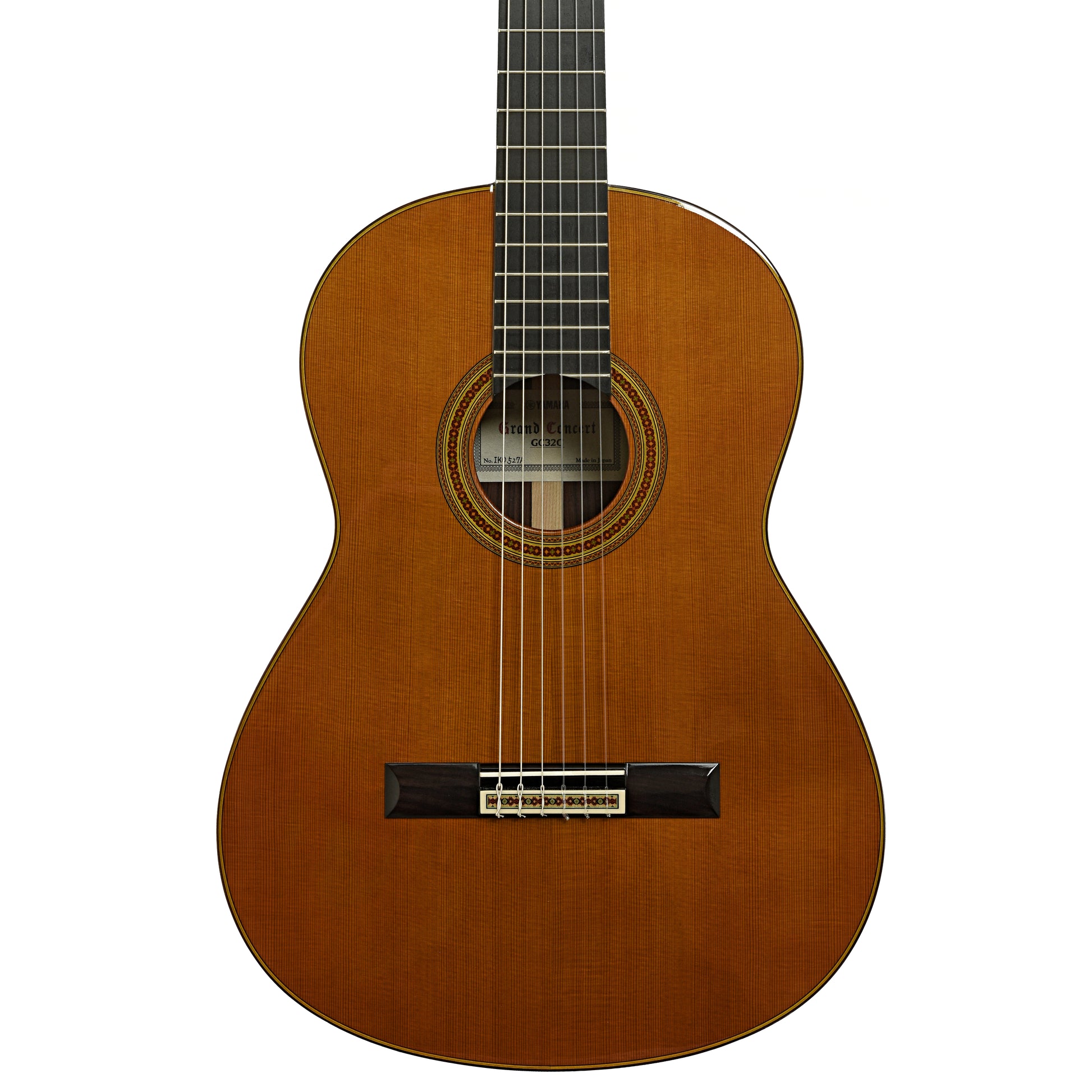 Front of Yamaha GC32C Classical Guitar