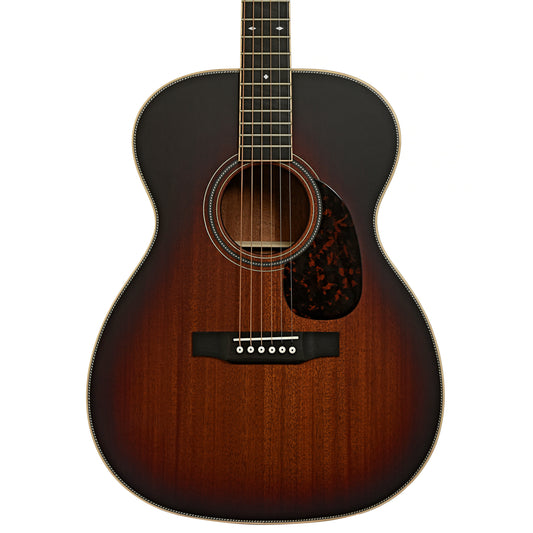 Front of Larrivee OM-40 Mahogany Acoustic Guitar