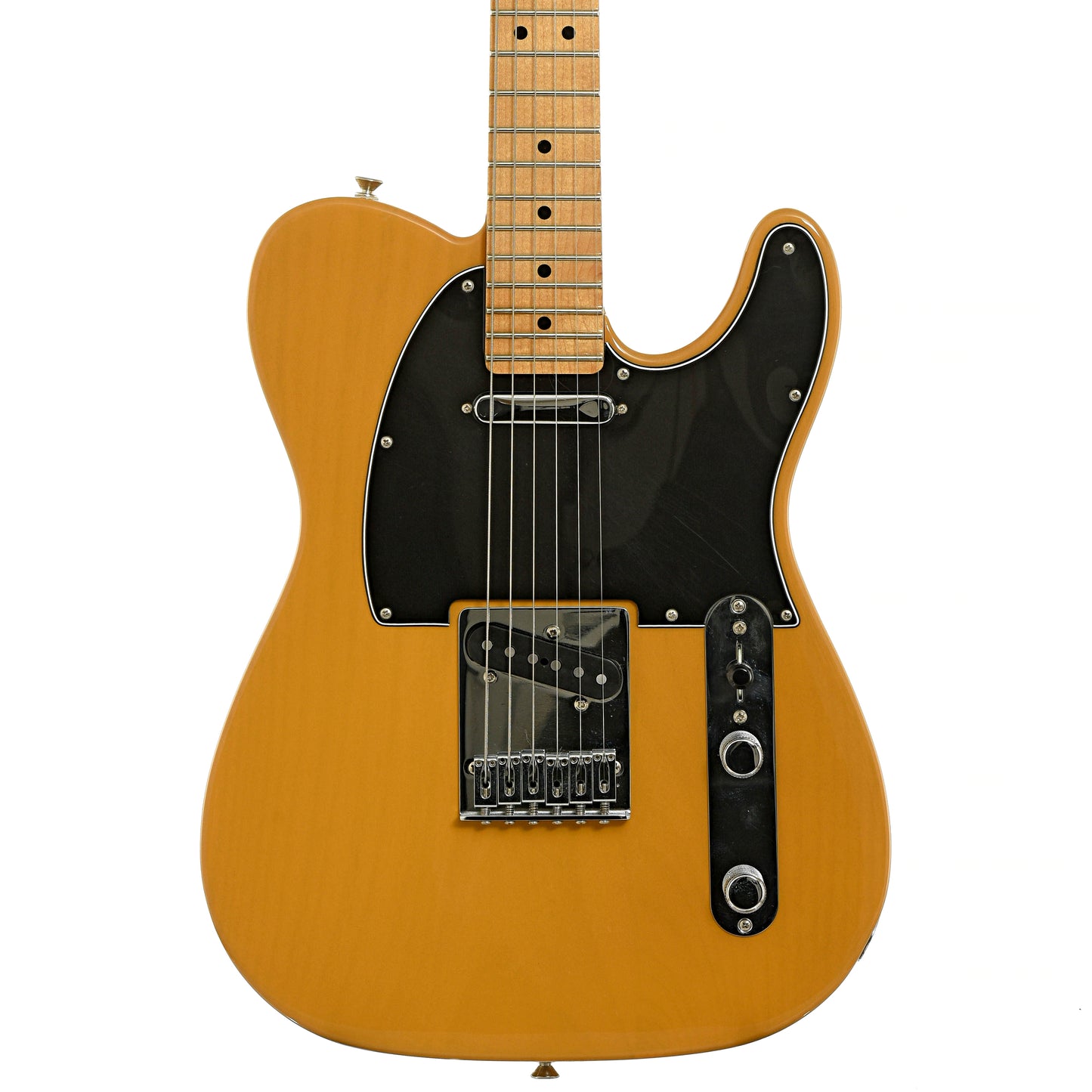 Front of Fender Player Telecaster Electric Guitar