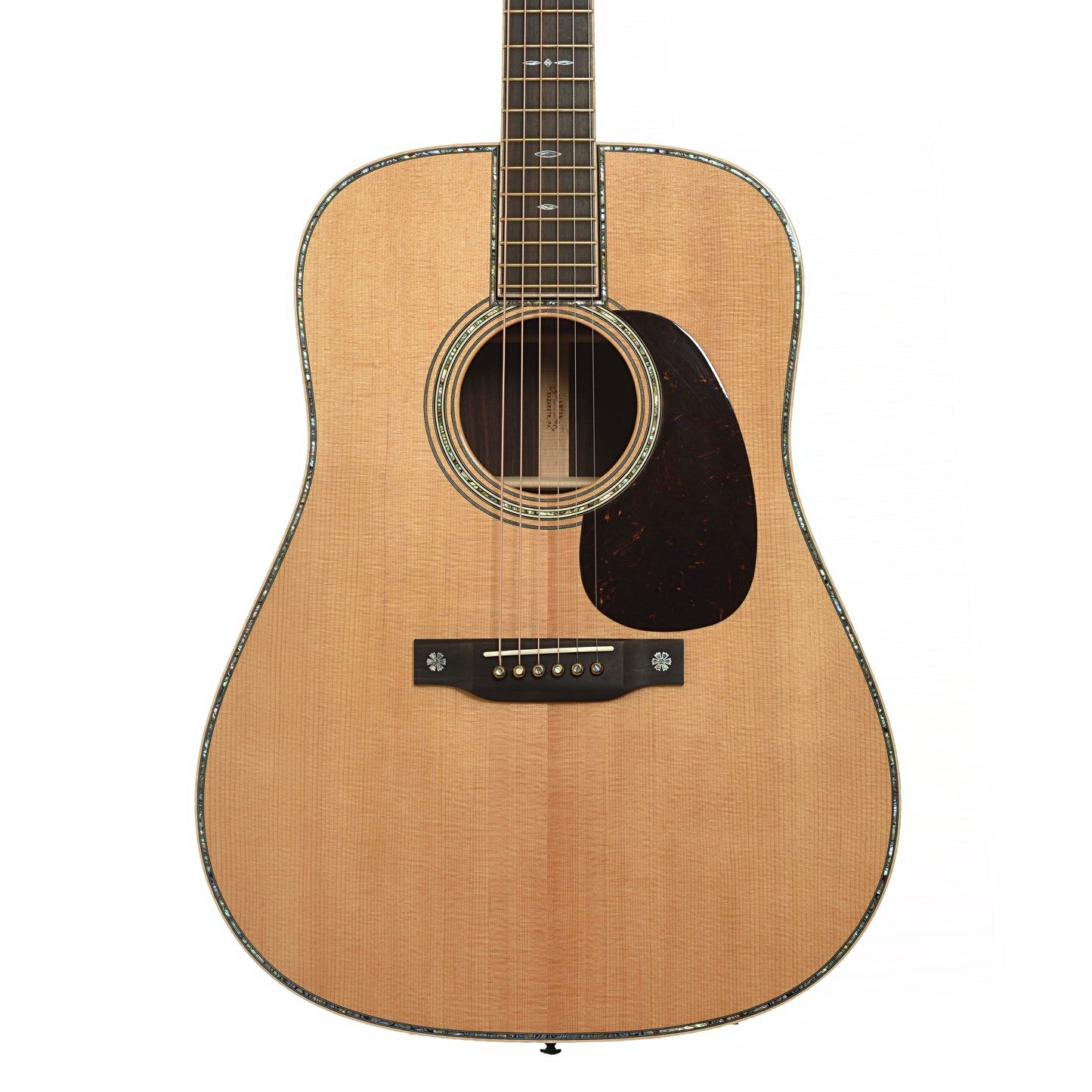 Front of Martin D-42 Modern Deluxe Acoustic Guitar  