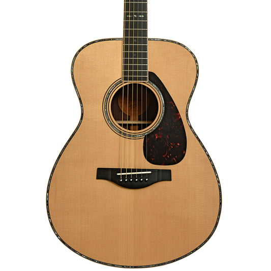 Front of Yamaha LS56 Custom Acoustic Guitar