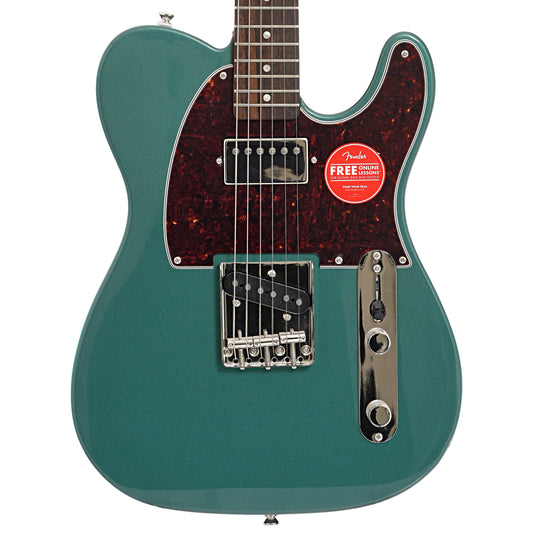 Front of Squier Limited Edition Classic Vibe '60s Telecaster SH, Sherwood Green