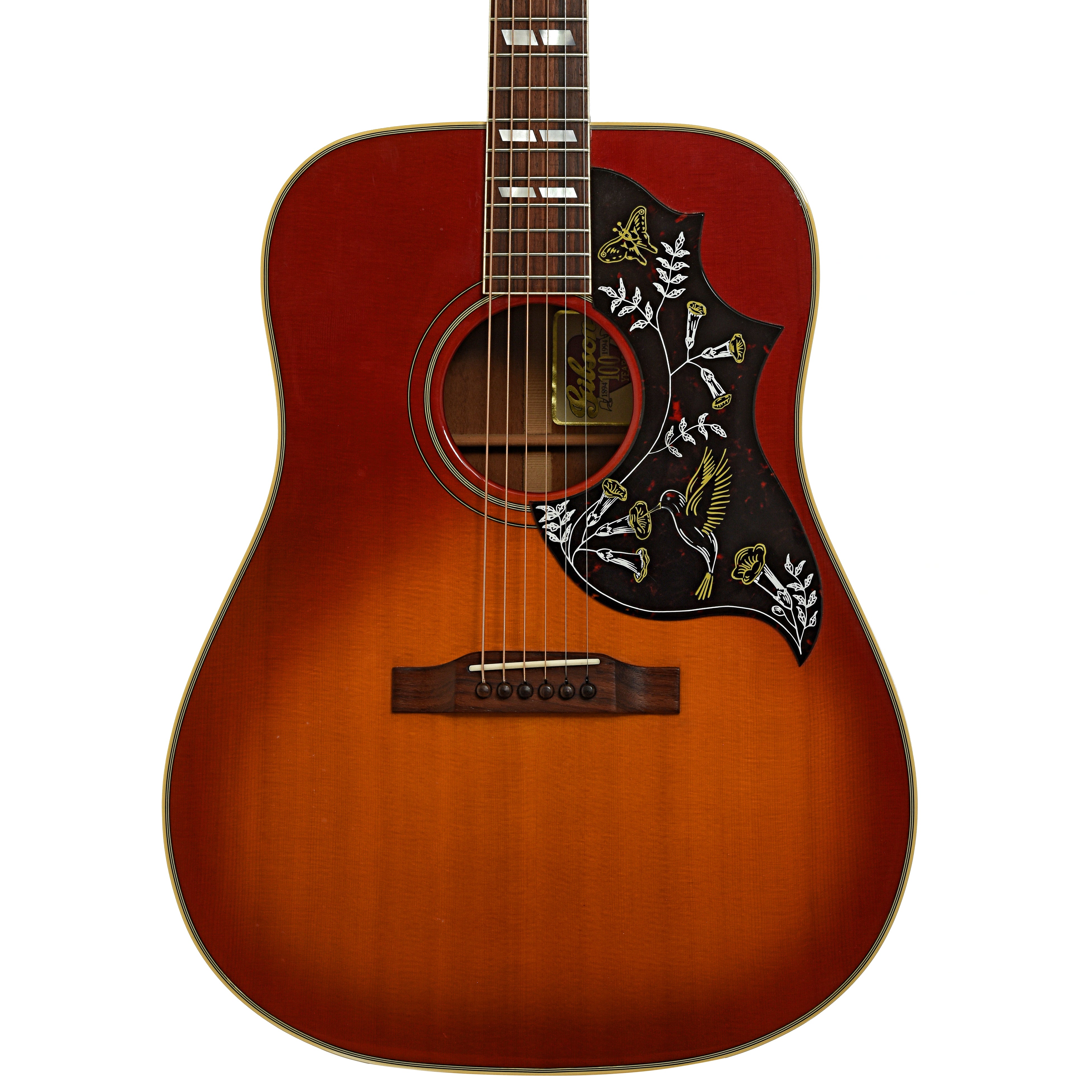 Gibson Centennial Hummingbird Acoustic Guitar (1994) – Elderly