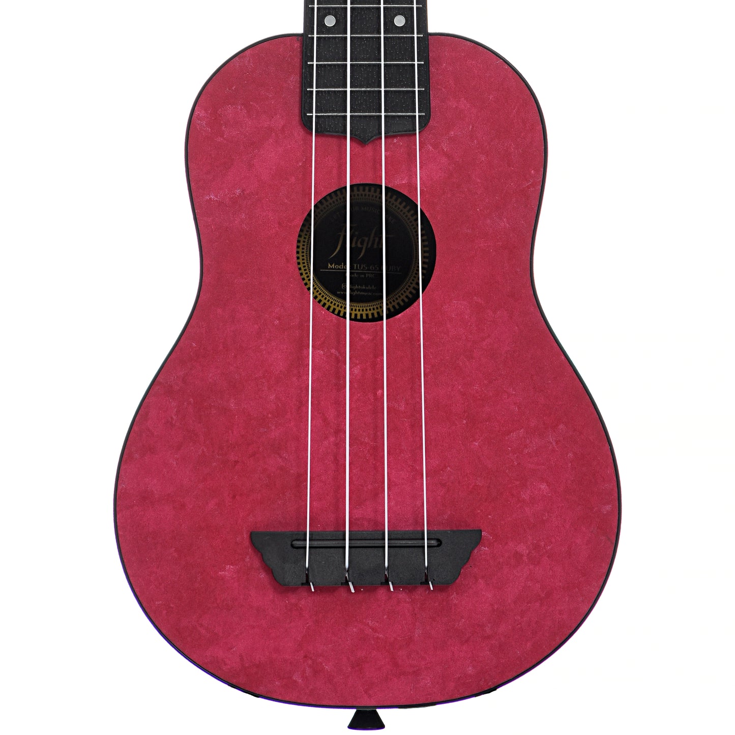 Front of Flight Travel Series TUS65 Ruby Soprano Uke