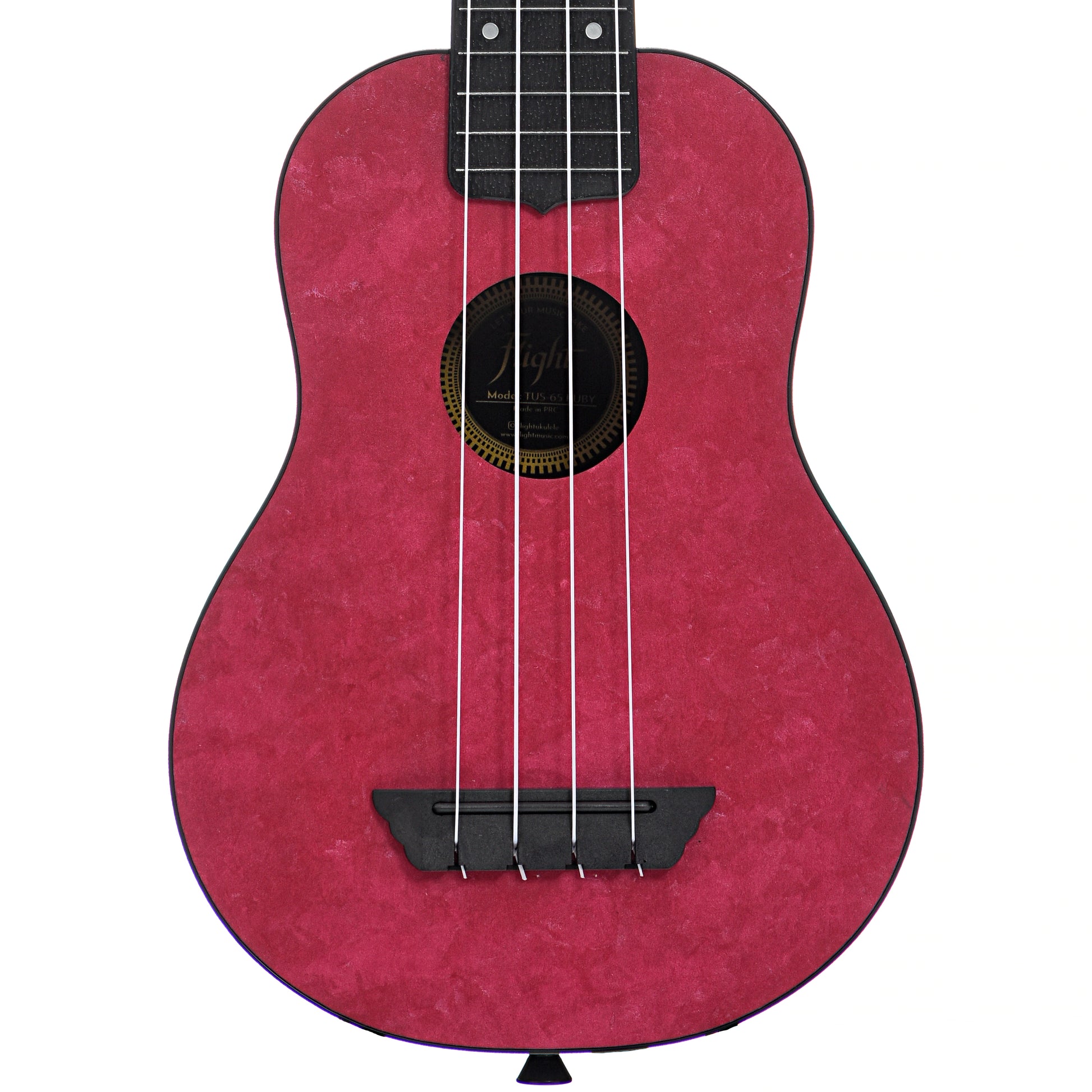 Front of Flight Travel Series TUS65 Ruby Soprano Uke