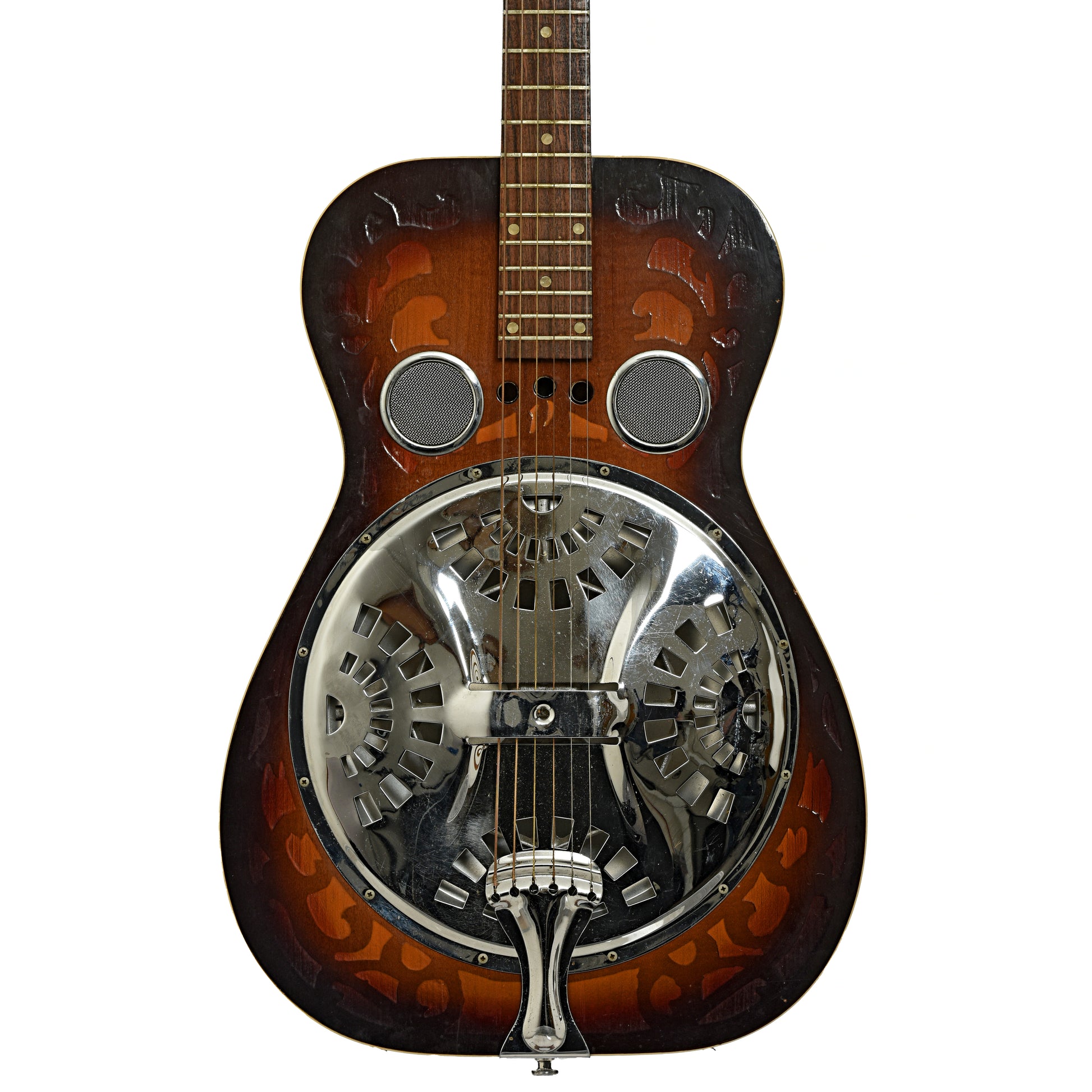 Front of Dobro Model 66 Resonator Guitar 