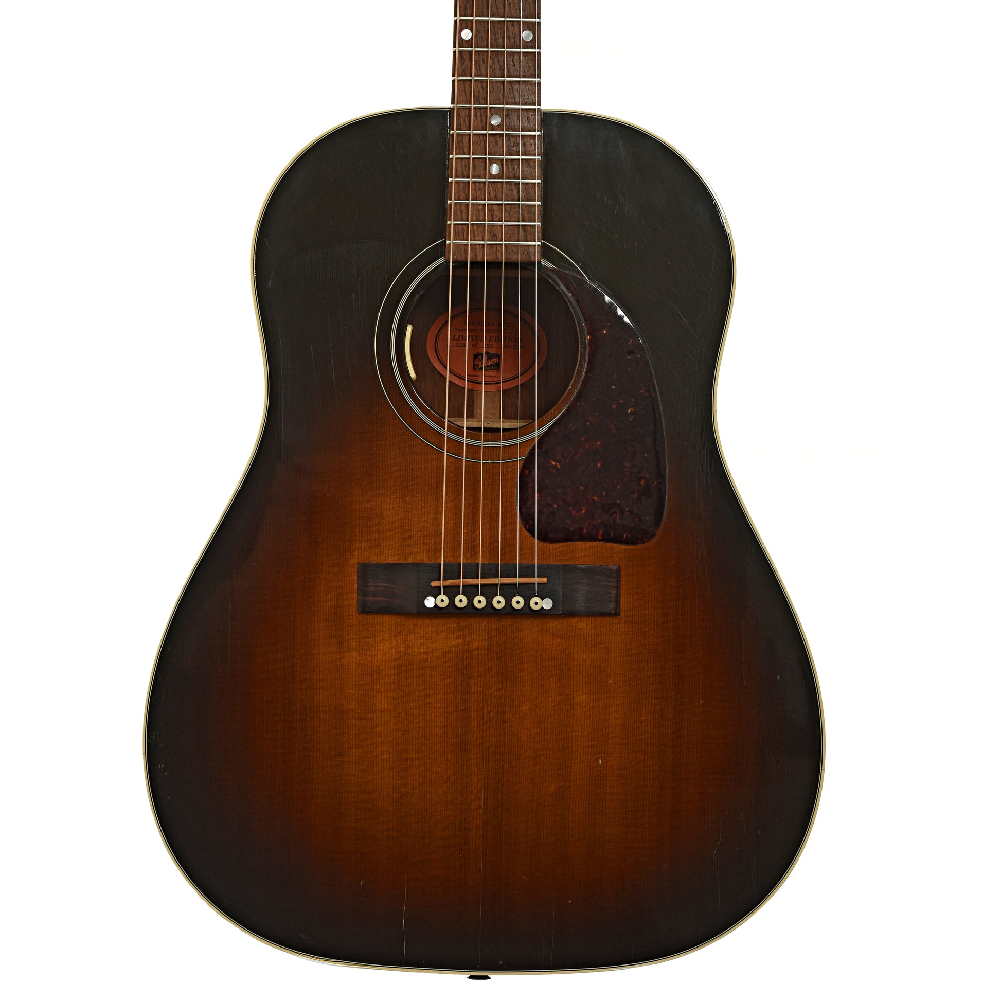 Front of Gibson Buddy Holly J-45 Acoustic Guitar