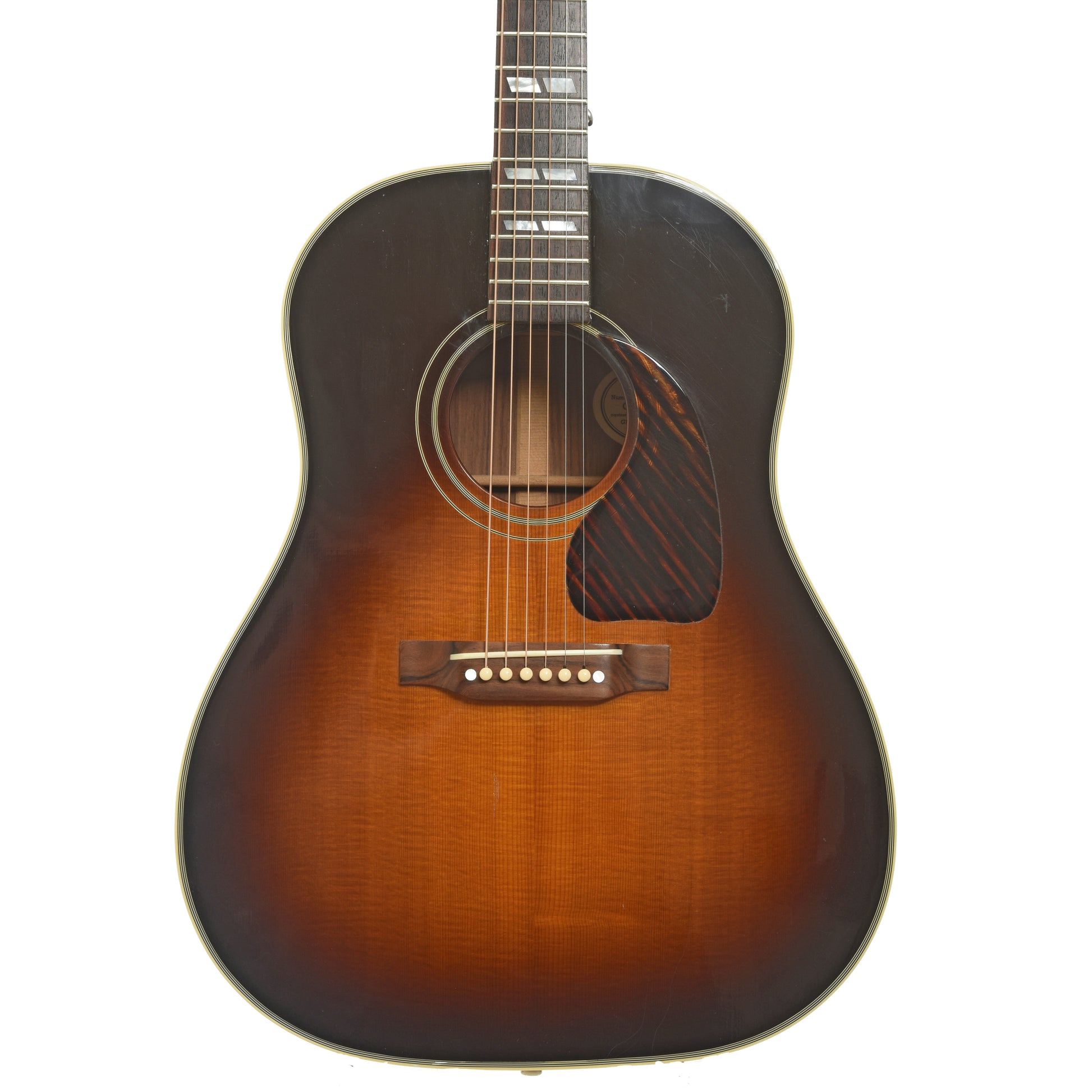 Front of Gibson Southern Jumbo Acoustic Guitar