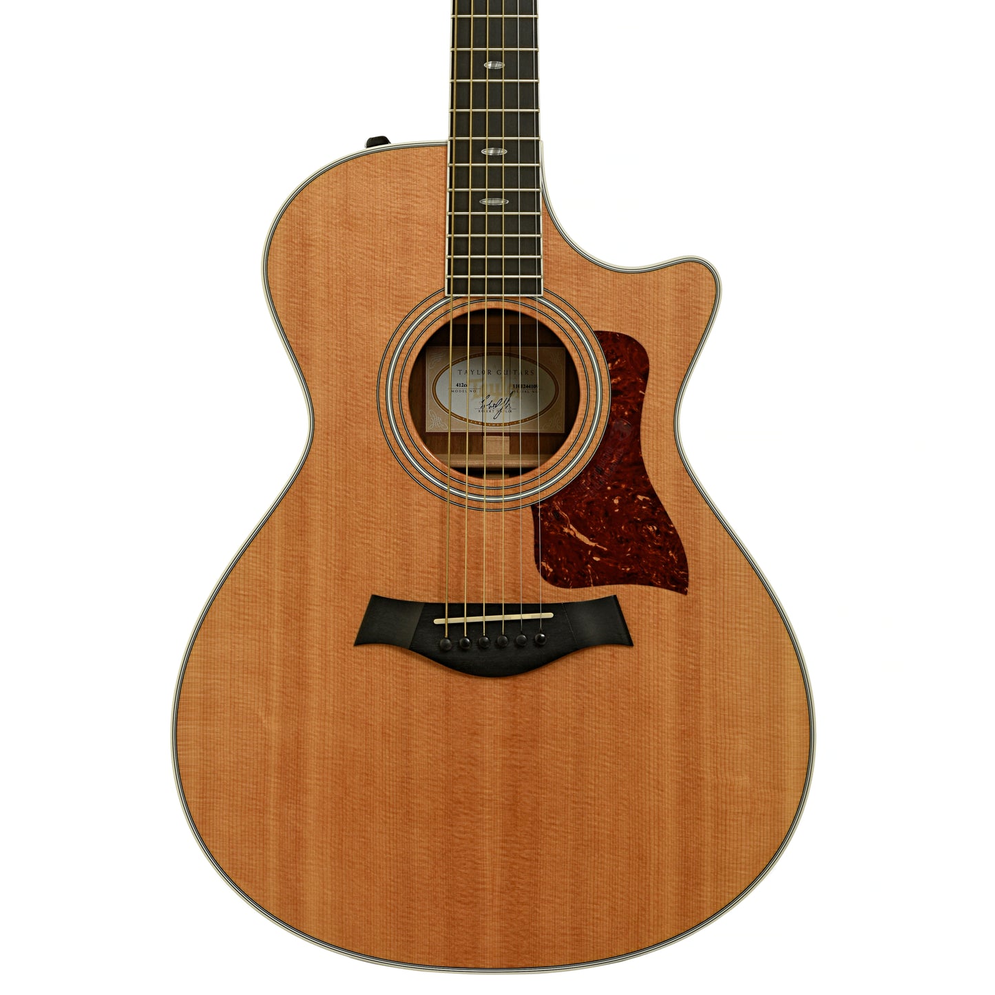Front of Taylor 412ce Acoustic-Electric Guitar 
