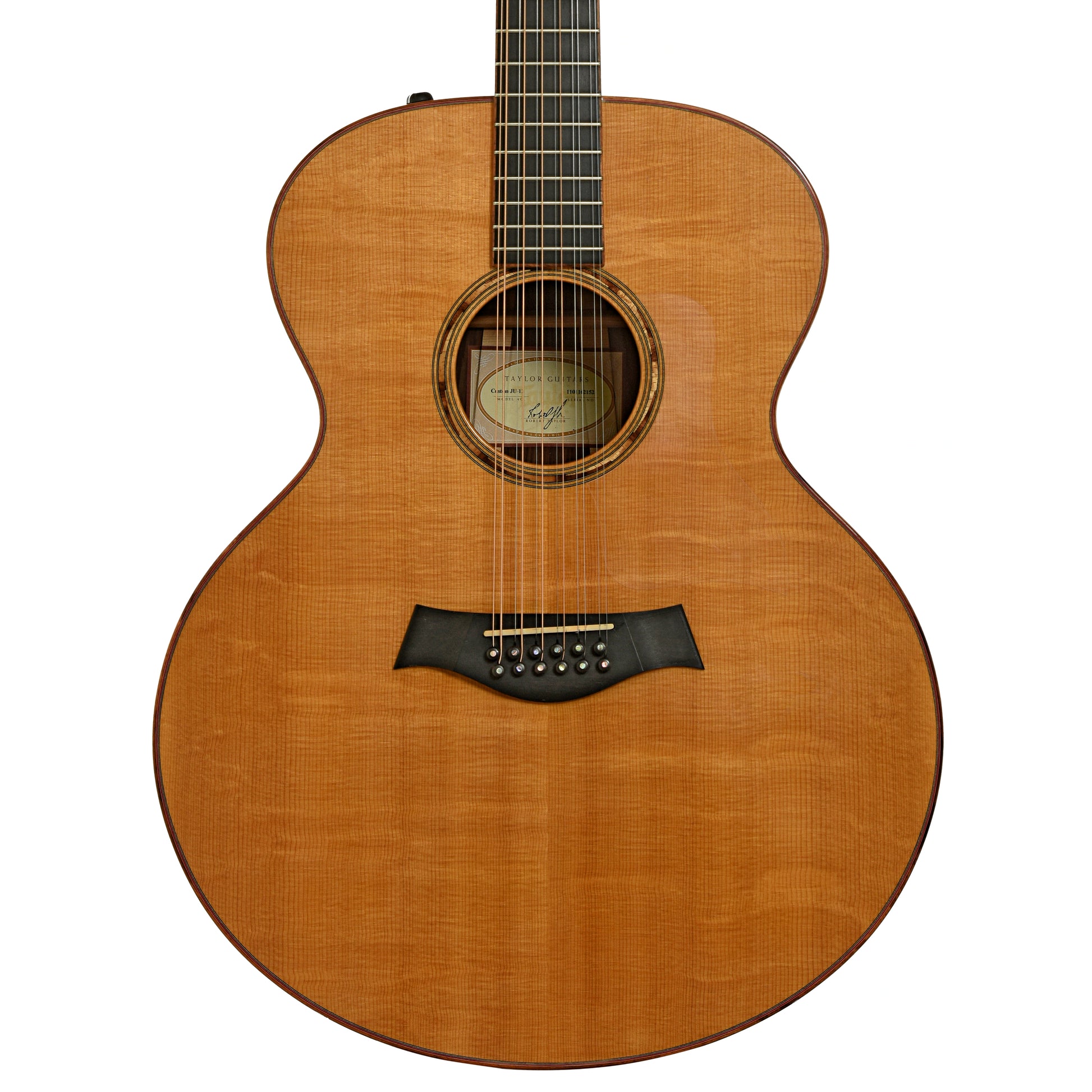 Front of Taylor JU-12 12-String Acoustic-Electric Guitar 