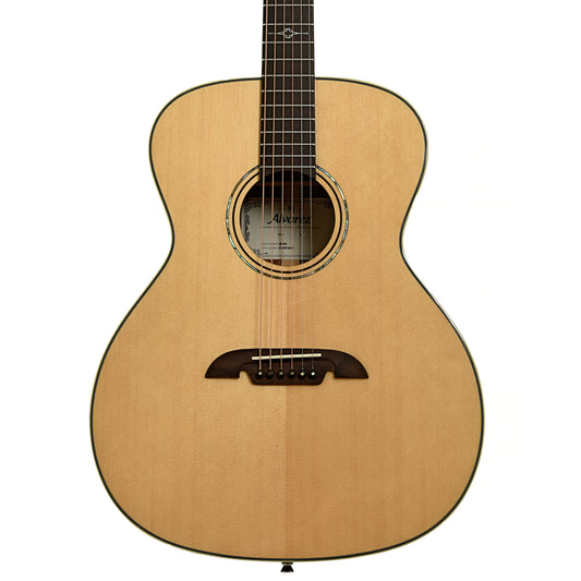 Front of Alvarez Masterworks Series MG60 Grand Auditorium Acoustic Guitar