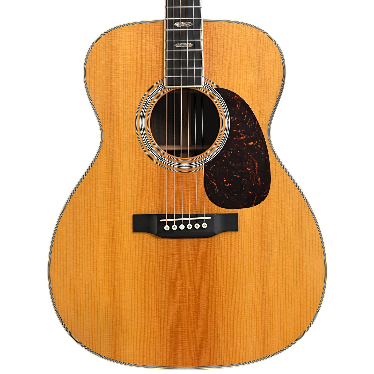 Front of Martin J-40 Acoustic Guitar (2018)