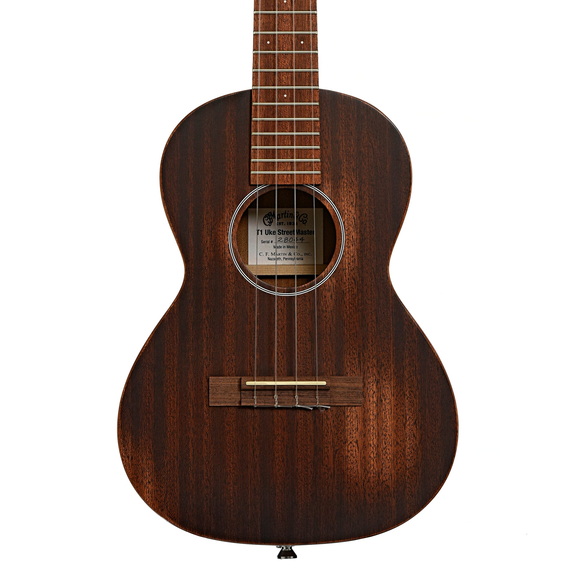 Front of Martin T1 Streetmaster Tenor Ukulele