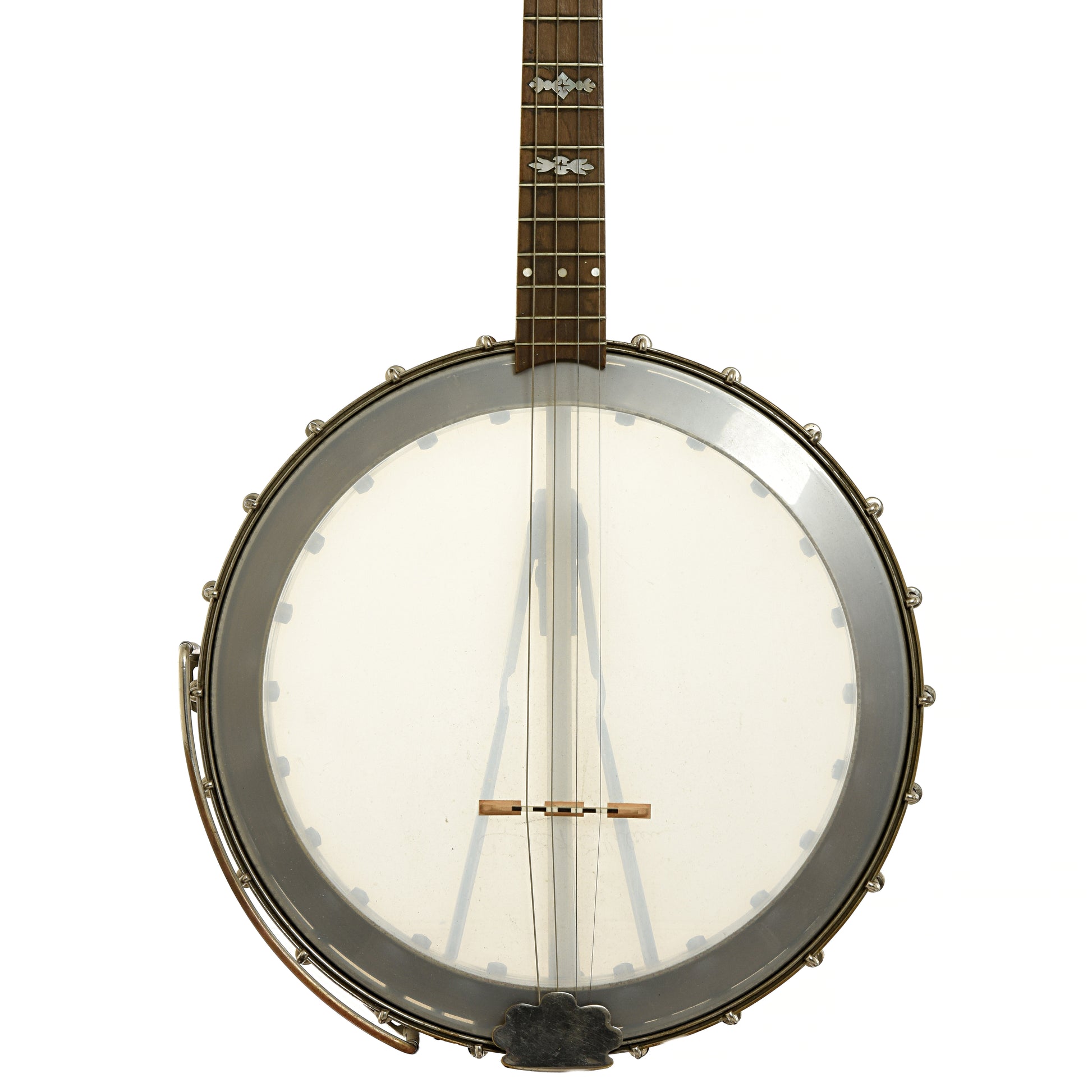 Front of S.S. Stewart Tenor Banjo
