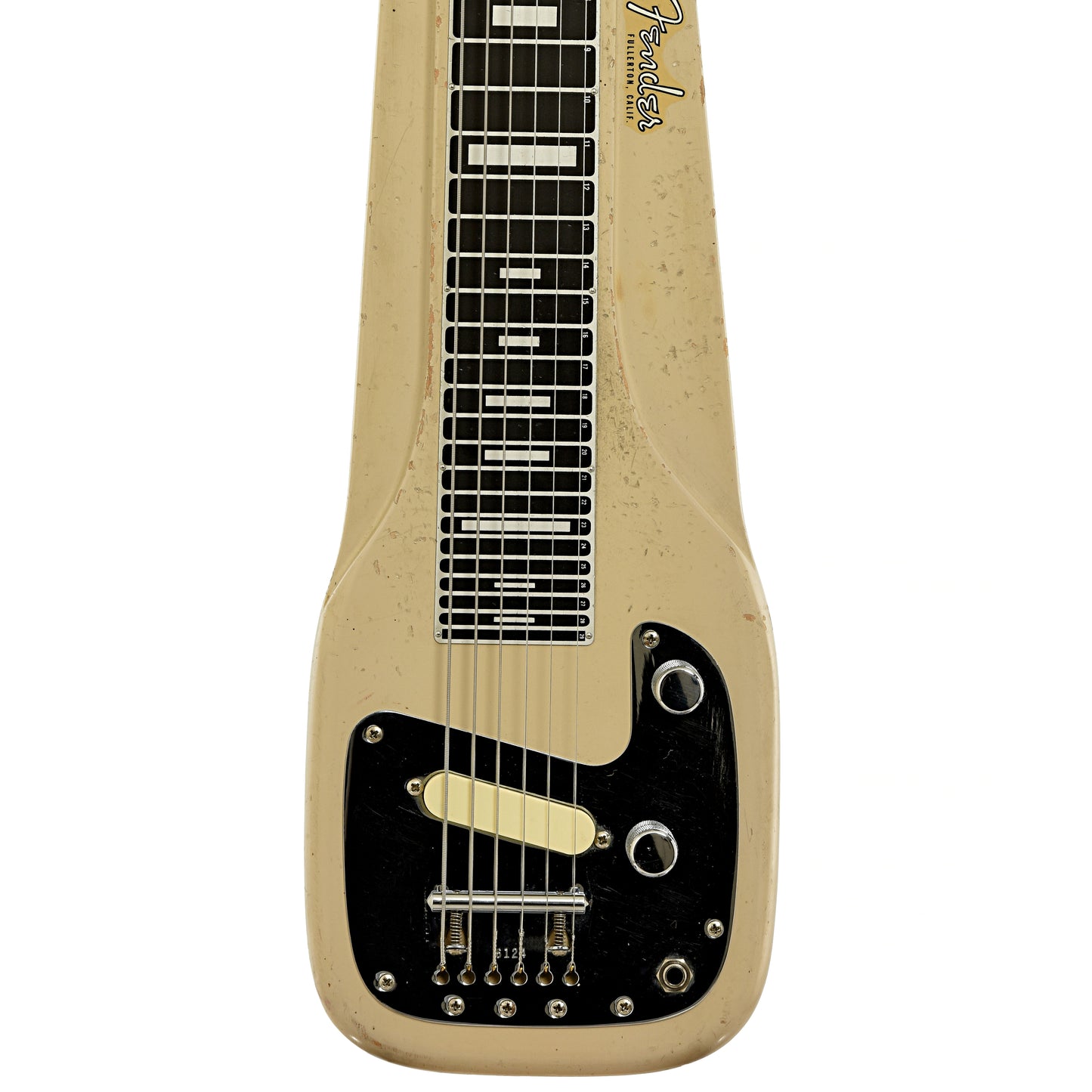 Front of Fender Studio Deluxe Lap Steel 