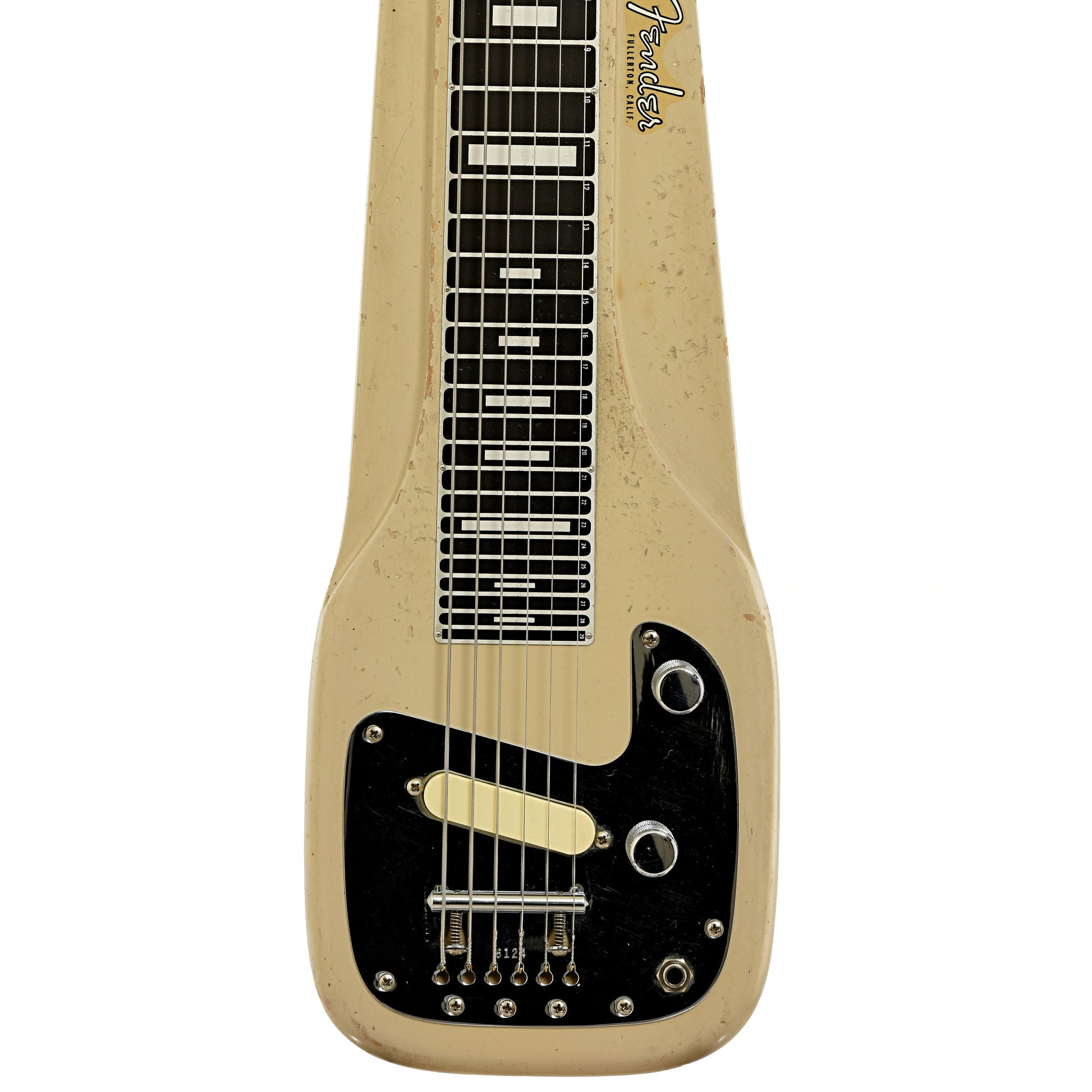 Front of Fender Studio Deluxe Lap Steel 