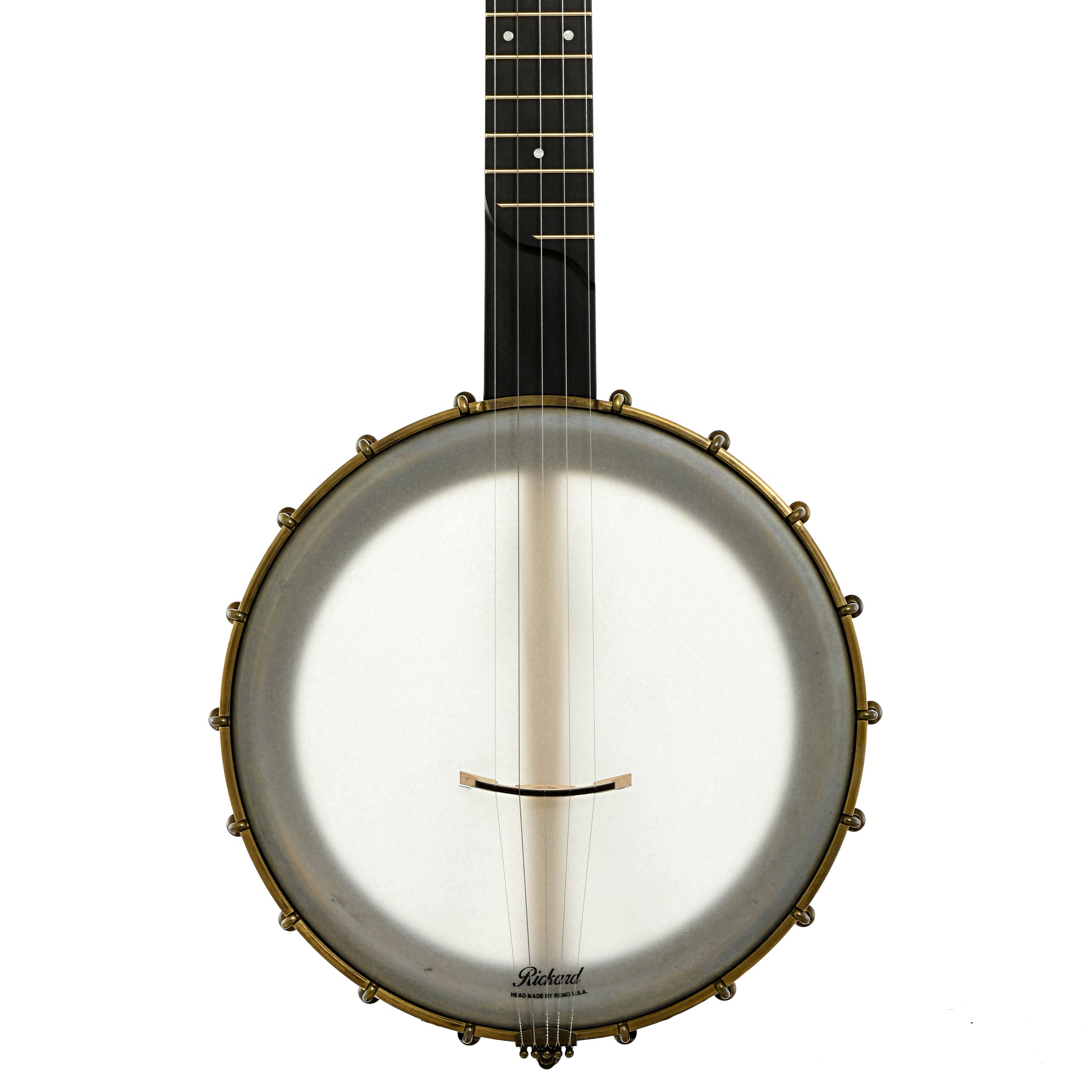 Front of Rickard Maple Ridge 11" Openback Banjo