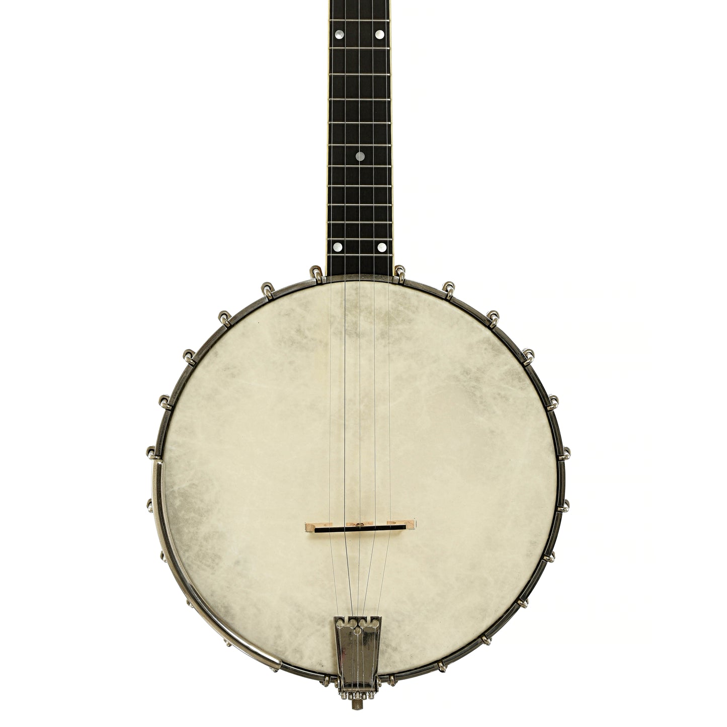 Front of Bart Reiter Professional Open Back Banjo