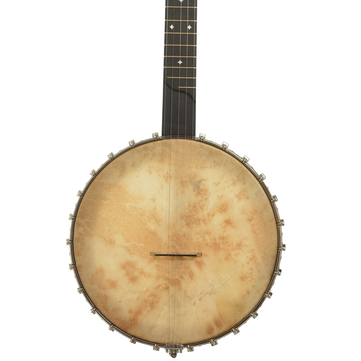 Front of Rickard Dobson Custom Openback Banjo  