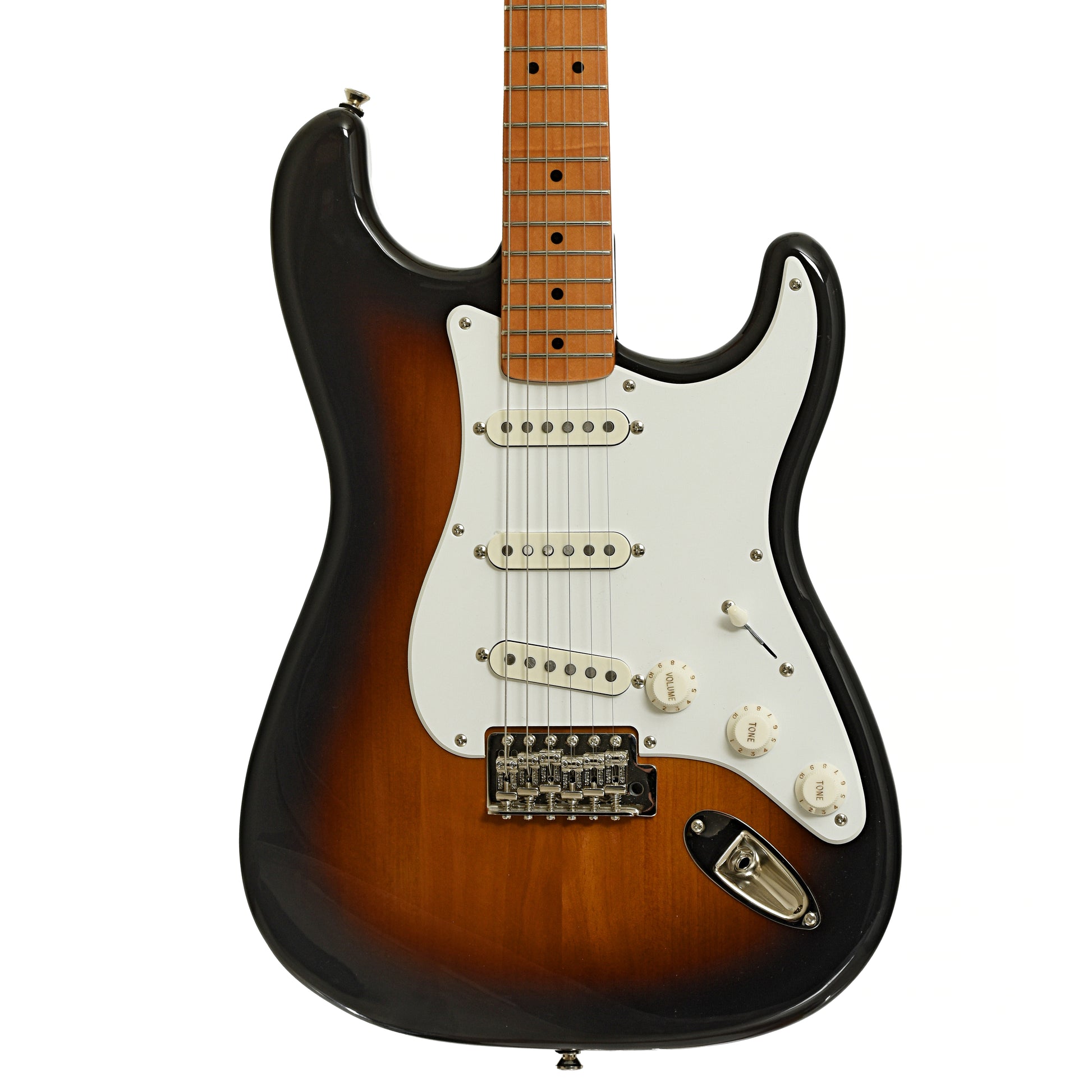 Front of Fender Squier Classic Vibe Stratocaster 