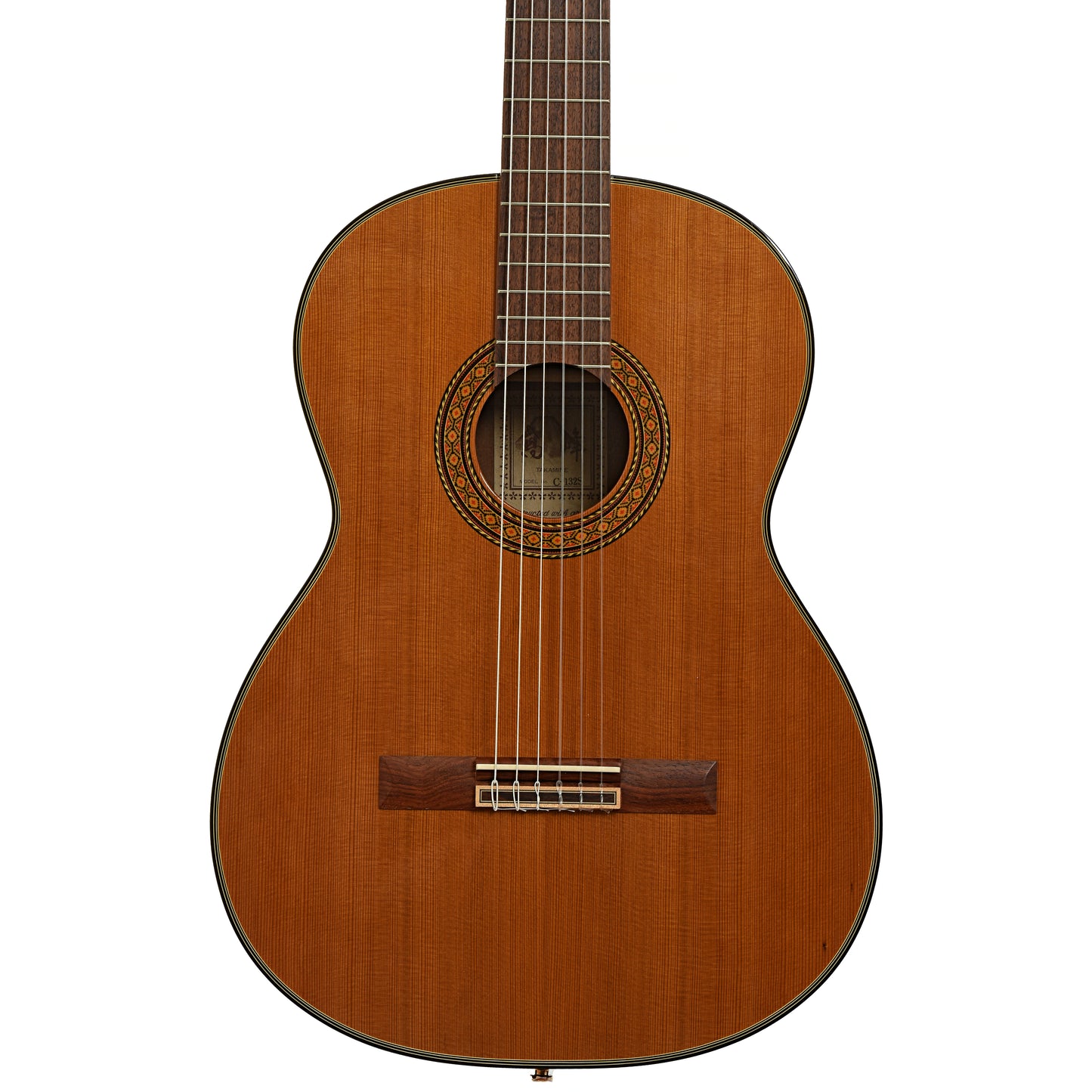 Front of Takamine C-132S Classical Guitar 