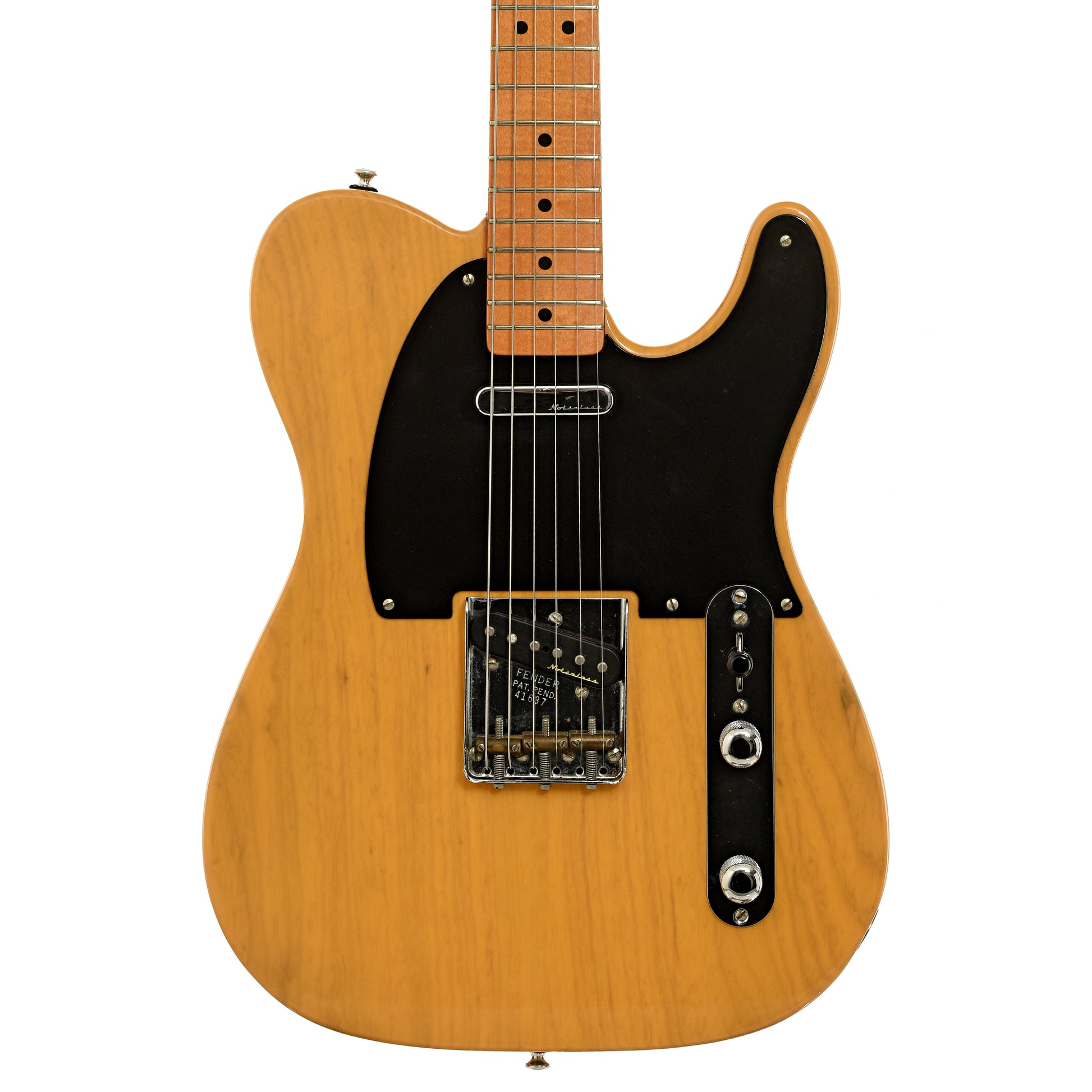 Front of Fender American Vintage Reissue '52 Telecaster Electric Guitar 