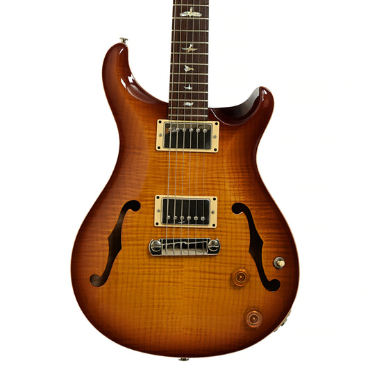 Front  of PRS McCarty Hollowbody II Electric Guitar