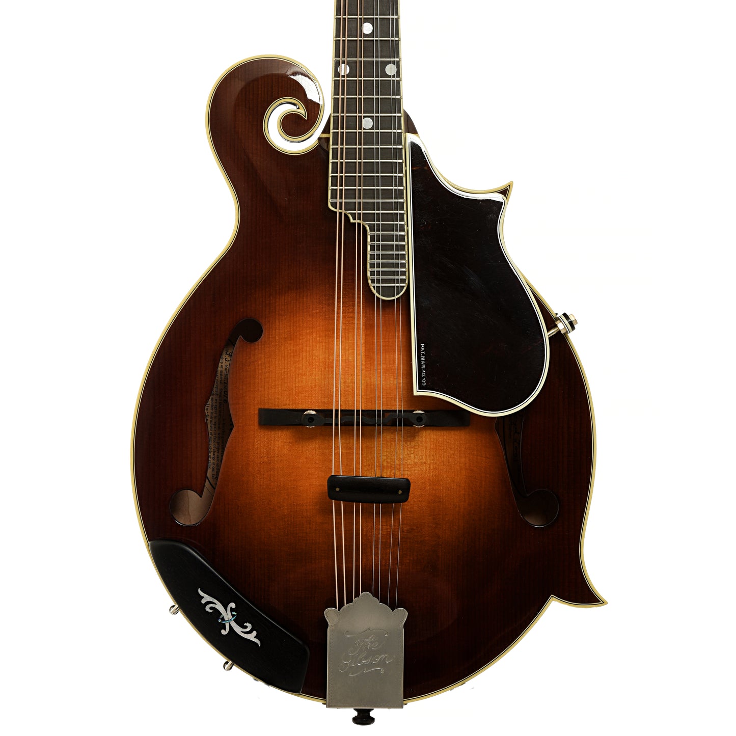 Front of Gibson Custom 1923 F-5 Master Model Reissue Mandolin