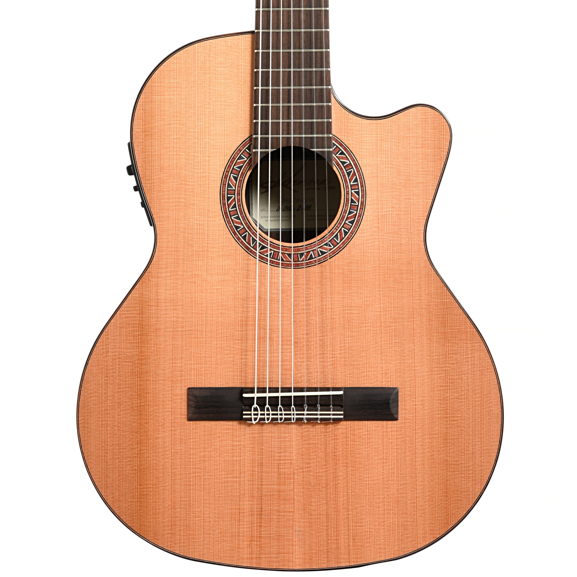 Kremona F65CW-7S-VE 7-String Classical Guitar with Gigbag