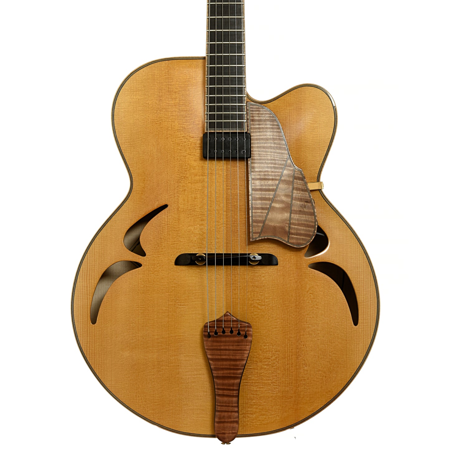 Front of Gagnon Composer 17 in. Archtop Hollowbody Electric Guitar 