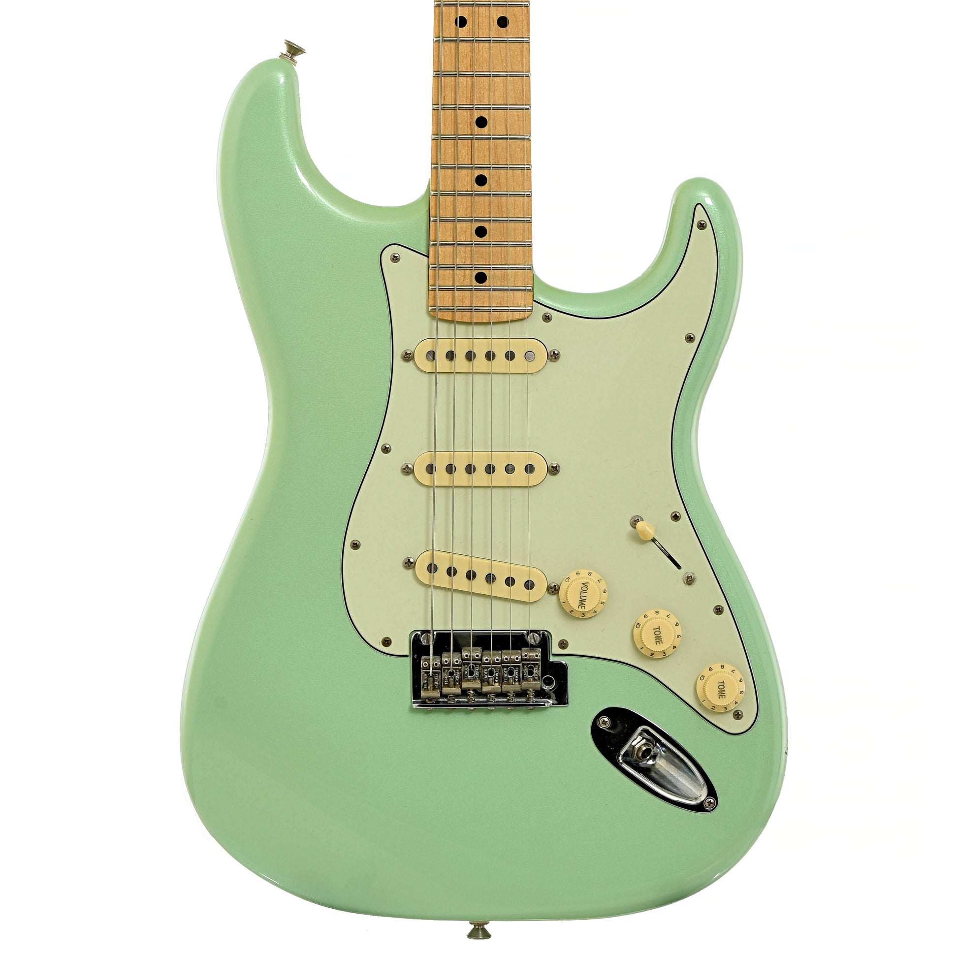 Front of Fender Player Stratocaster Limited Edition Electric Guitar