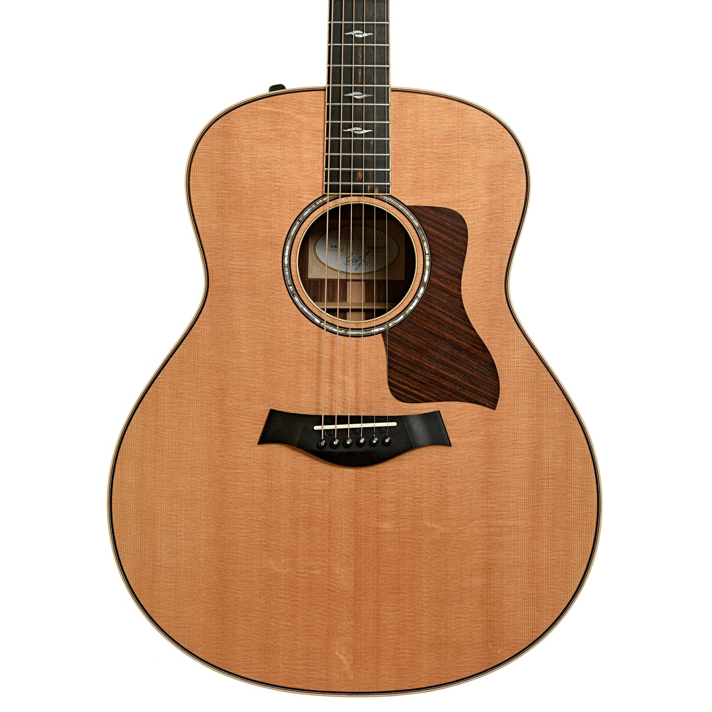 Front of Taylor 818e Grand Orchestra Acoustic-Electric Guitar