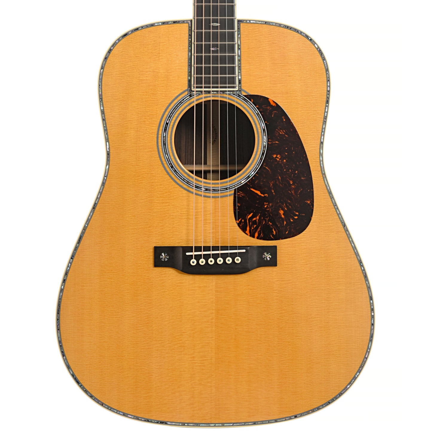 Front of Martin D-42 Acoustic Guitar (2022)