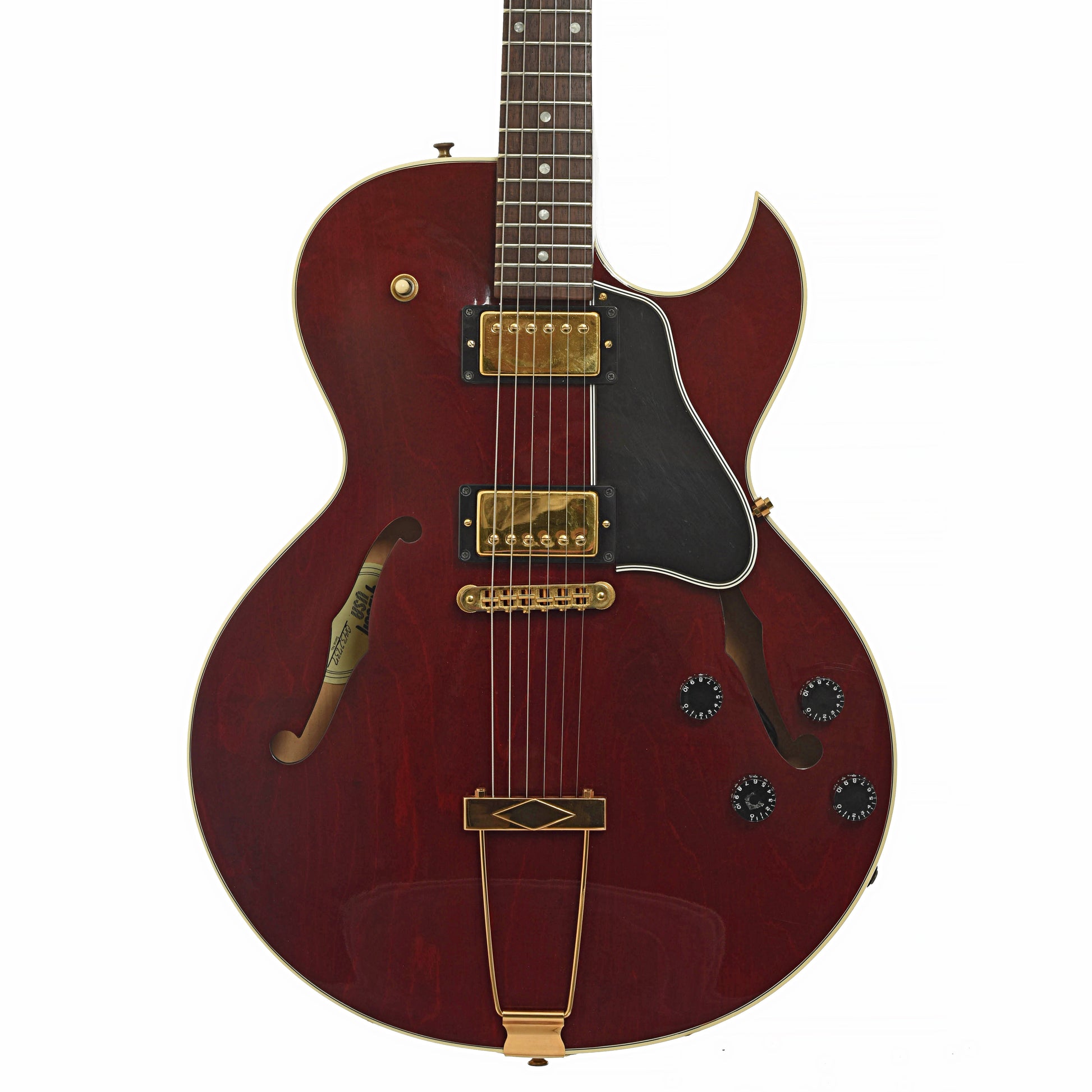 Front of Gibson ES-135 Hollowbody Electric Guitar