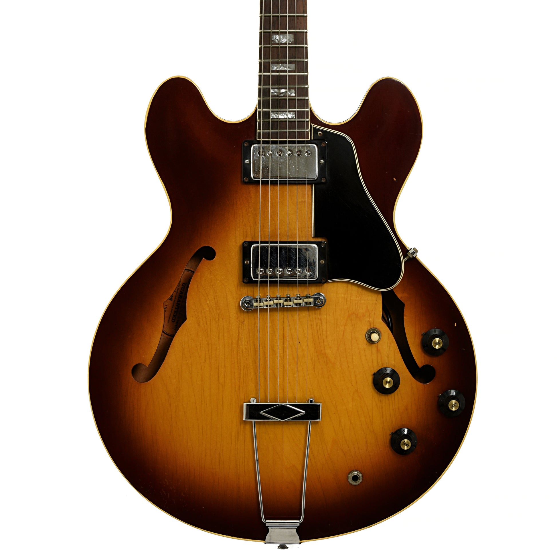 Front of Gibson ES-335 Hollowbody Electric Guitar 