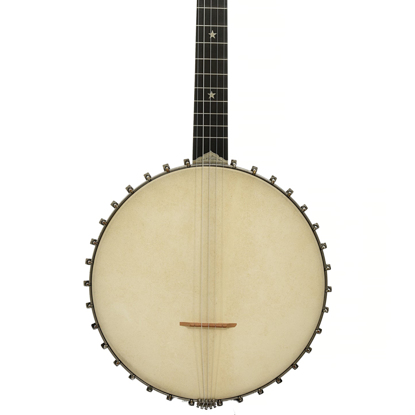 Front of Victor Kraske Baxter's Model Open Back Banjo
